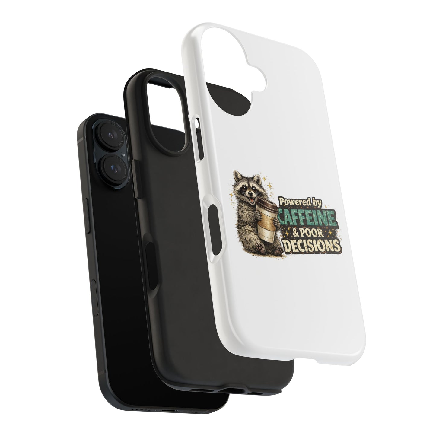 Poor Decisions Raccoon Phone Case — Tough & Cute Protective Phone Cover