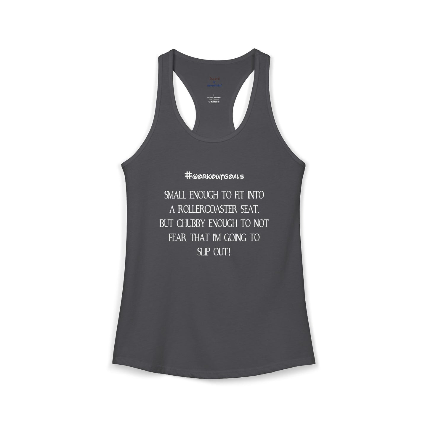 Workout Goals Racerback Tank