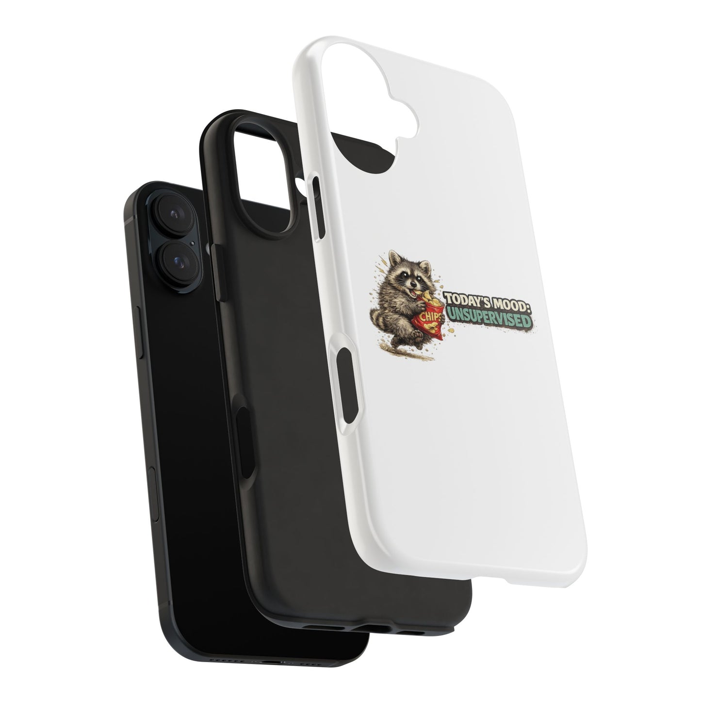 Today's Mood Raccoon Phone Case — Tough & Cute Protective Phone Cover
