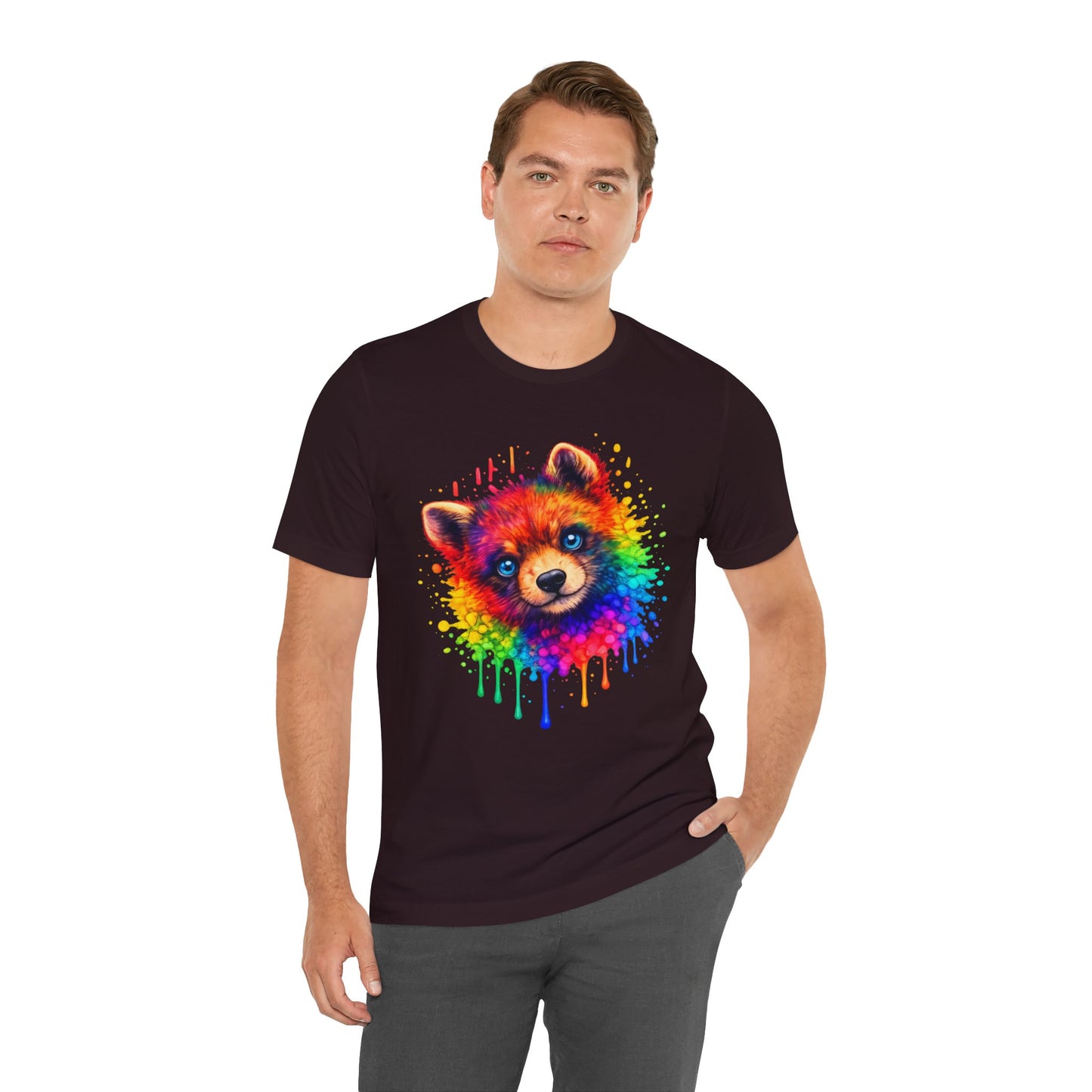 Watercolor Wildlife Bear Cub T-Shirt