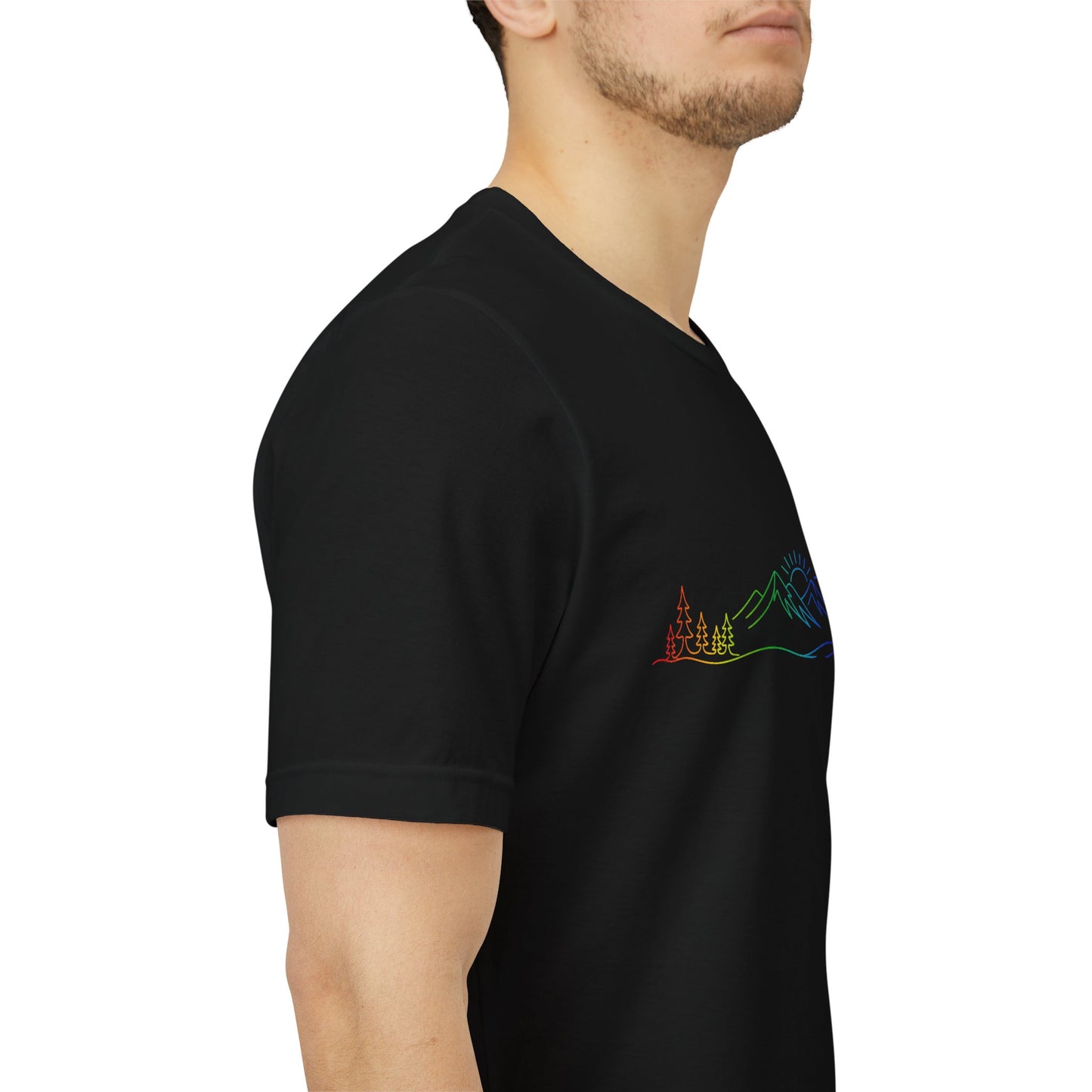 Cropped Great Dane Wild Lines T-Shirt