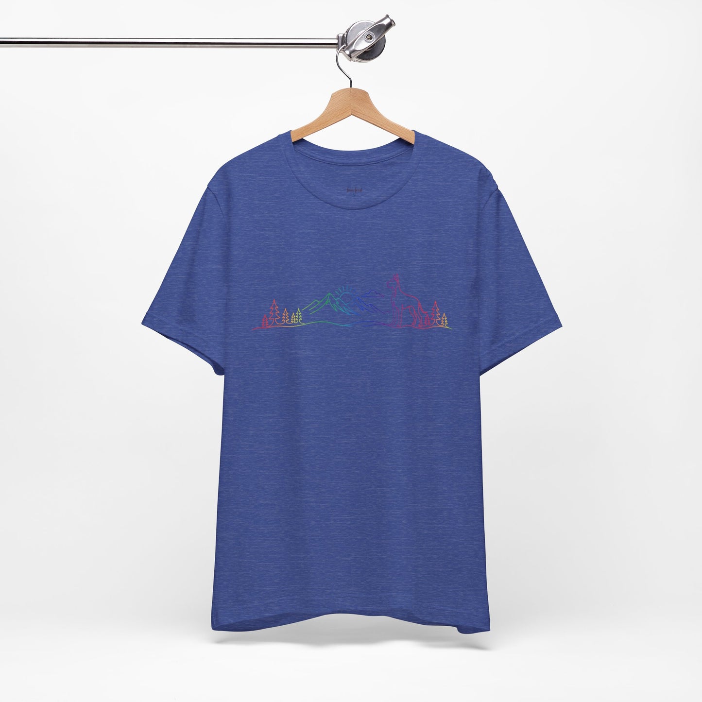 Cropped Great Dane Wild Lines T-Shirt
