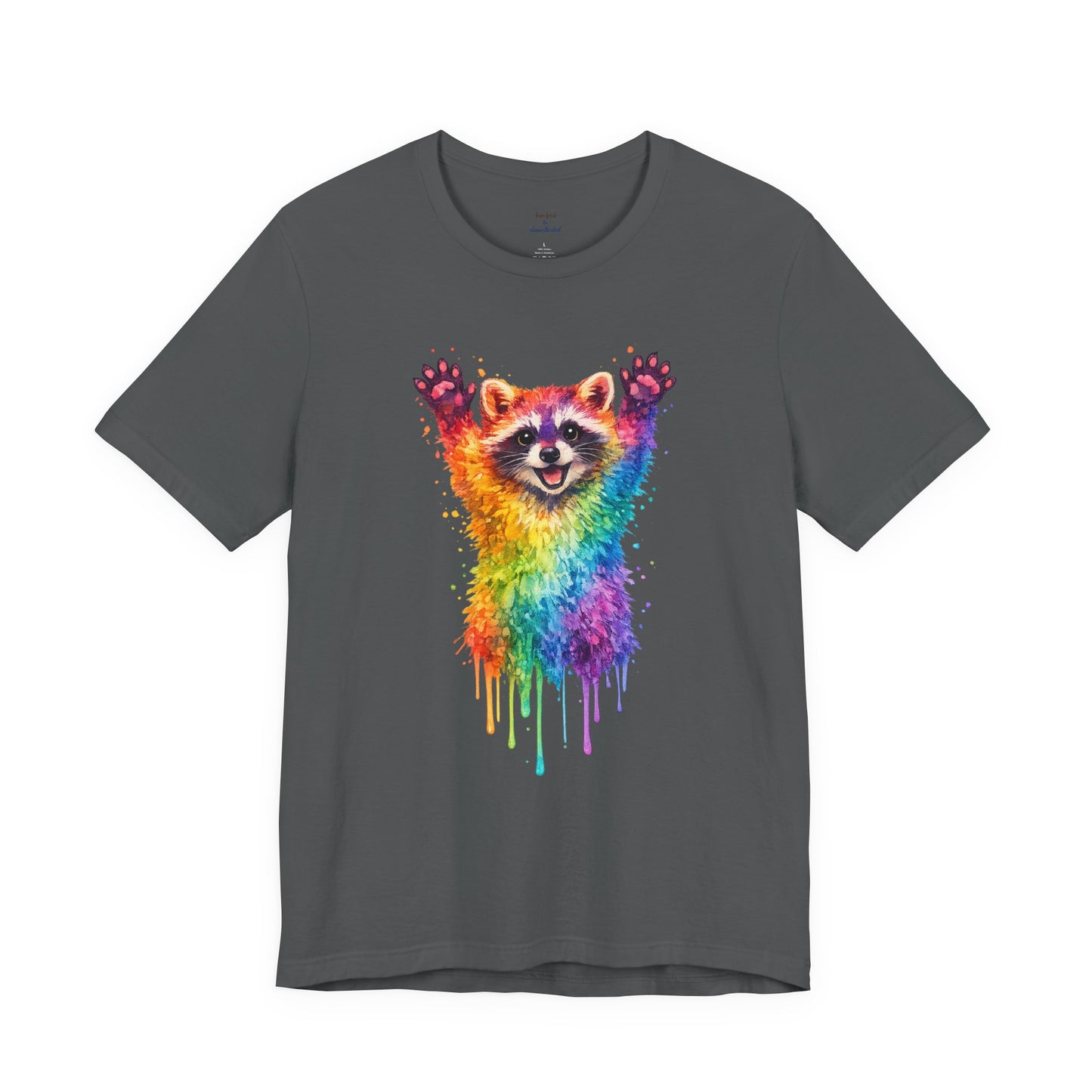 Watercolor Wildlife Raccoon T-Shirt