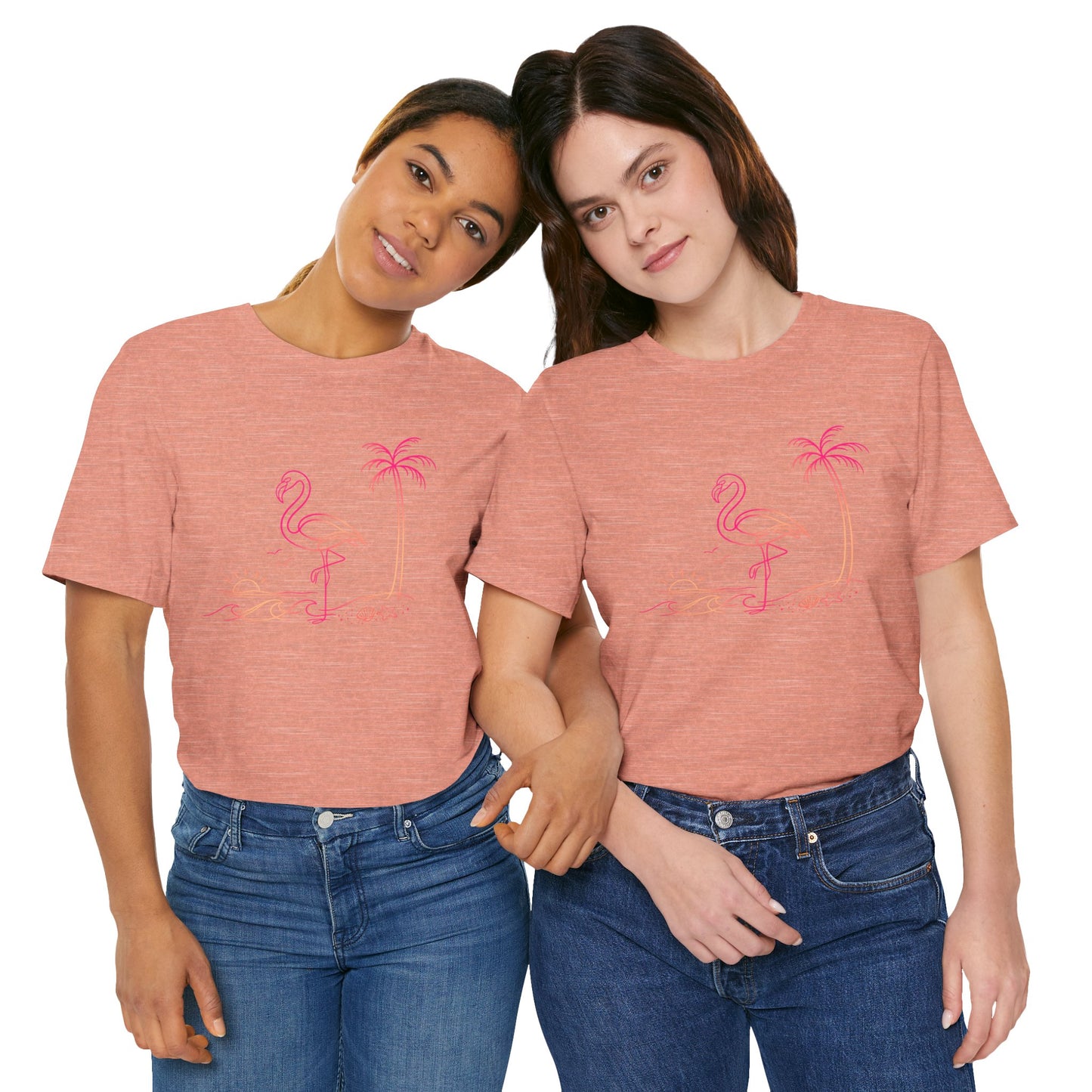 Flamingo Wild Lines T-Shirt