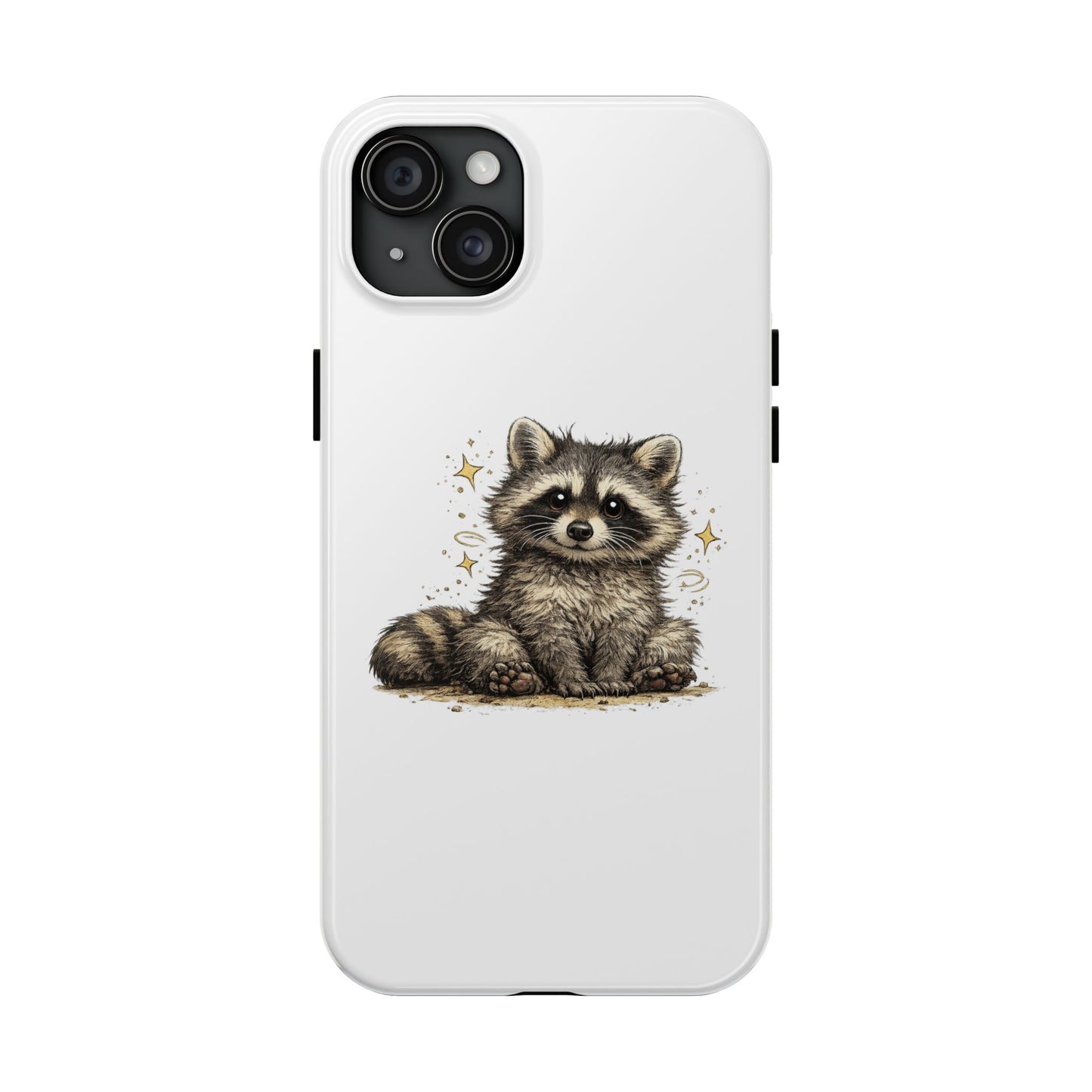Sweet & Savage Raccoon Phone Case — Tough & Cute Protective Phone Cover