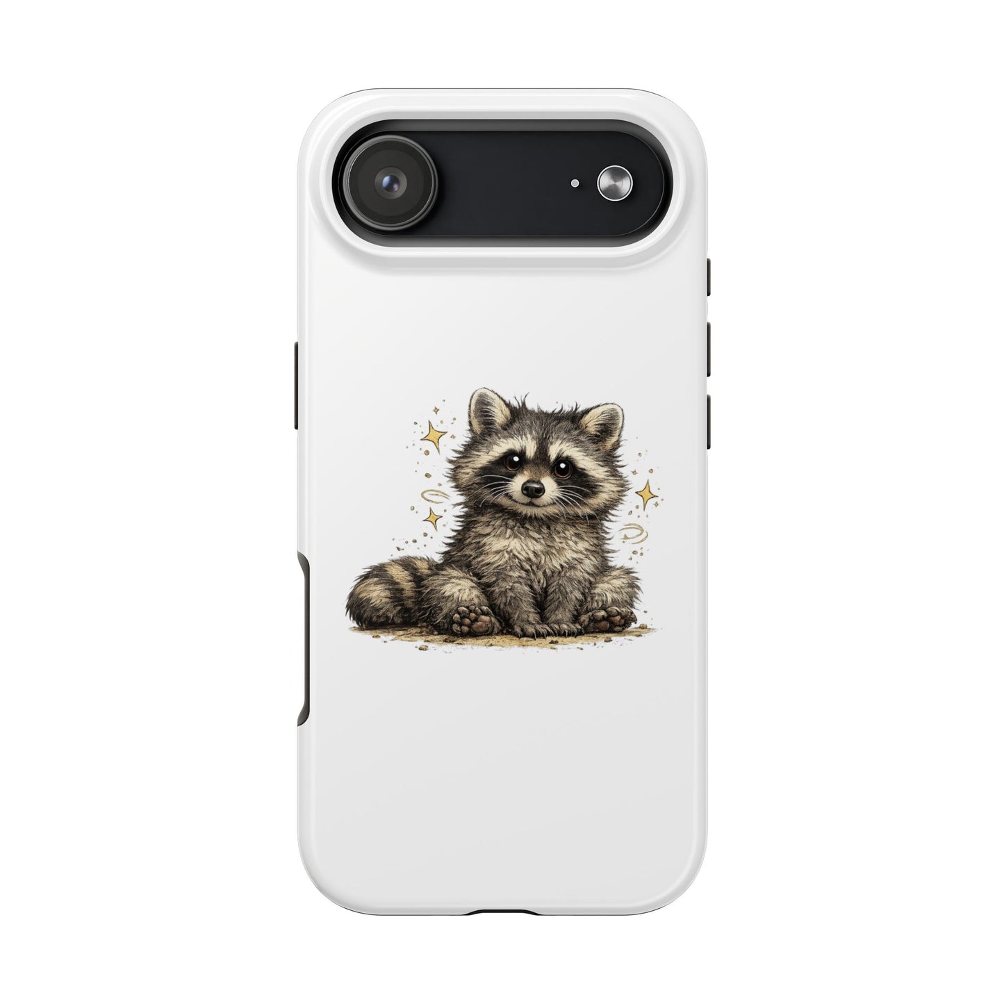 Sweet & Savage Raccoon Phone Case — Tough & Cute Protective Phone Cover