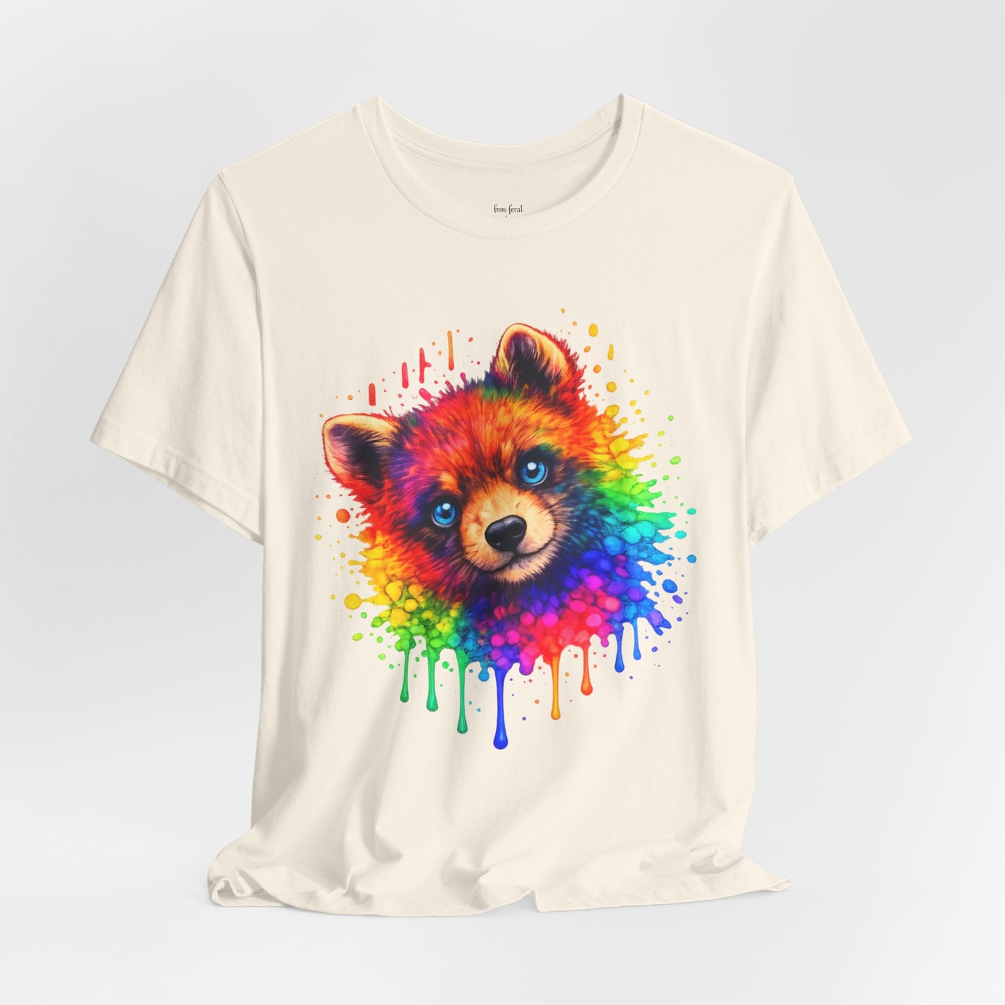 Watercolor Wildlife Bear Cub T-Shirt