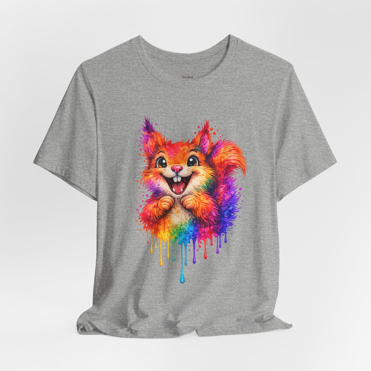 Watercolor Wildlife Squirrel T-Shirt