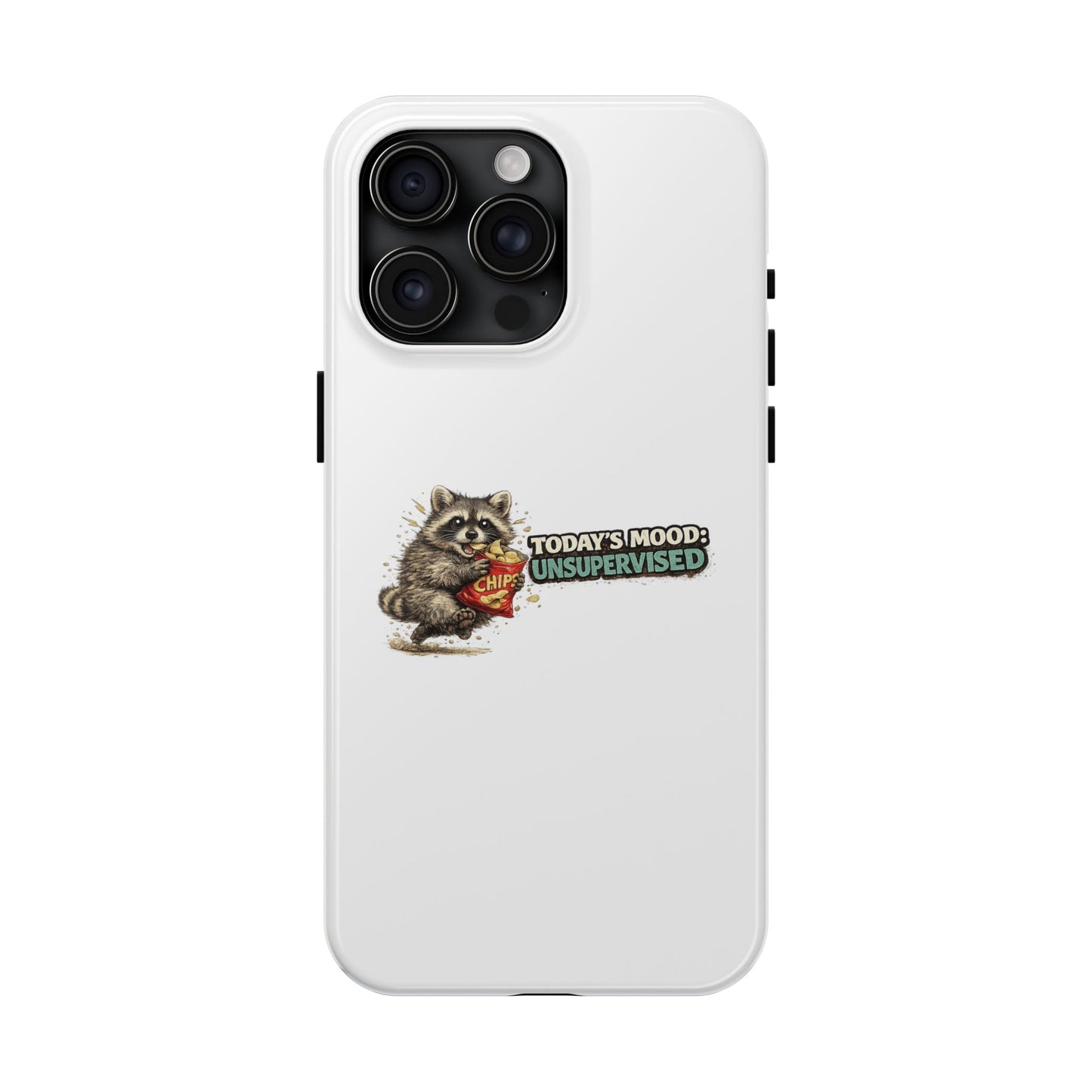 Today's Mood Raccoon Phone Case — Tough & Cute Protective Phone Cover