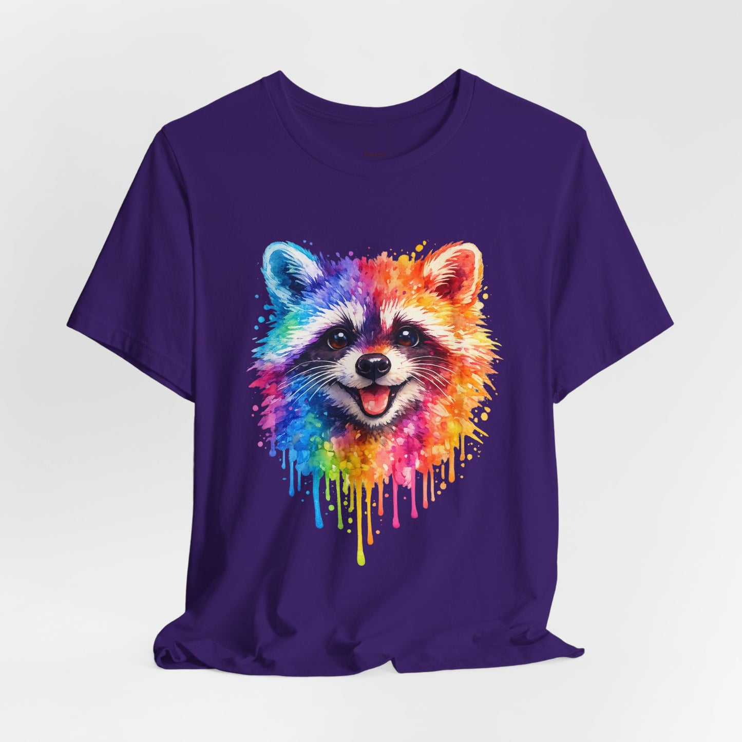 Watercolor Wildlife Raccoon T-Shirt