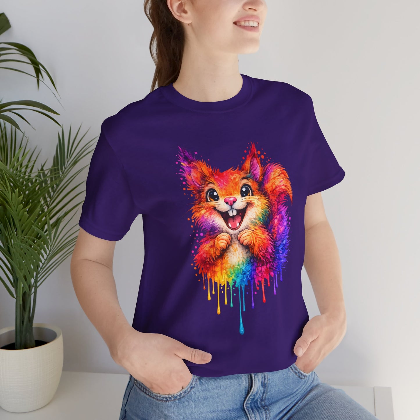 Watercolor Wildlife Squirrel T-Shirt