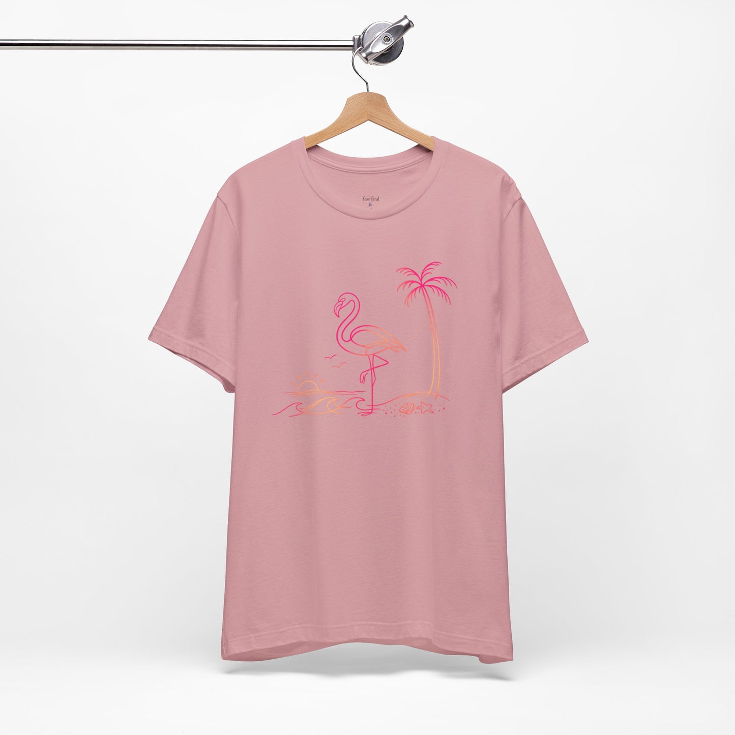 Flamingo Wild Lines T-Shirt