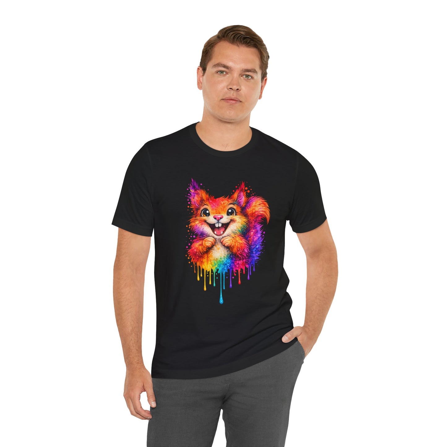 Watercolor Wildlife Squirrel T-Shirt