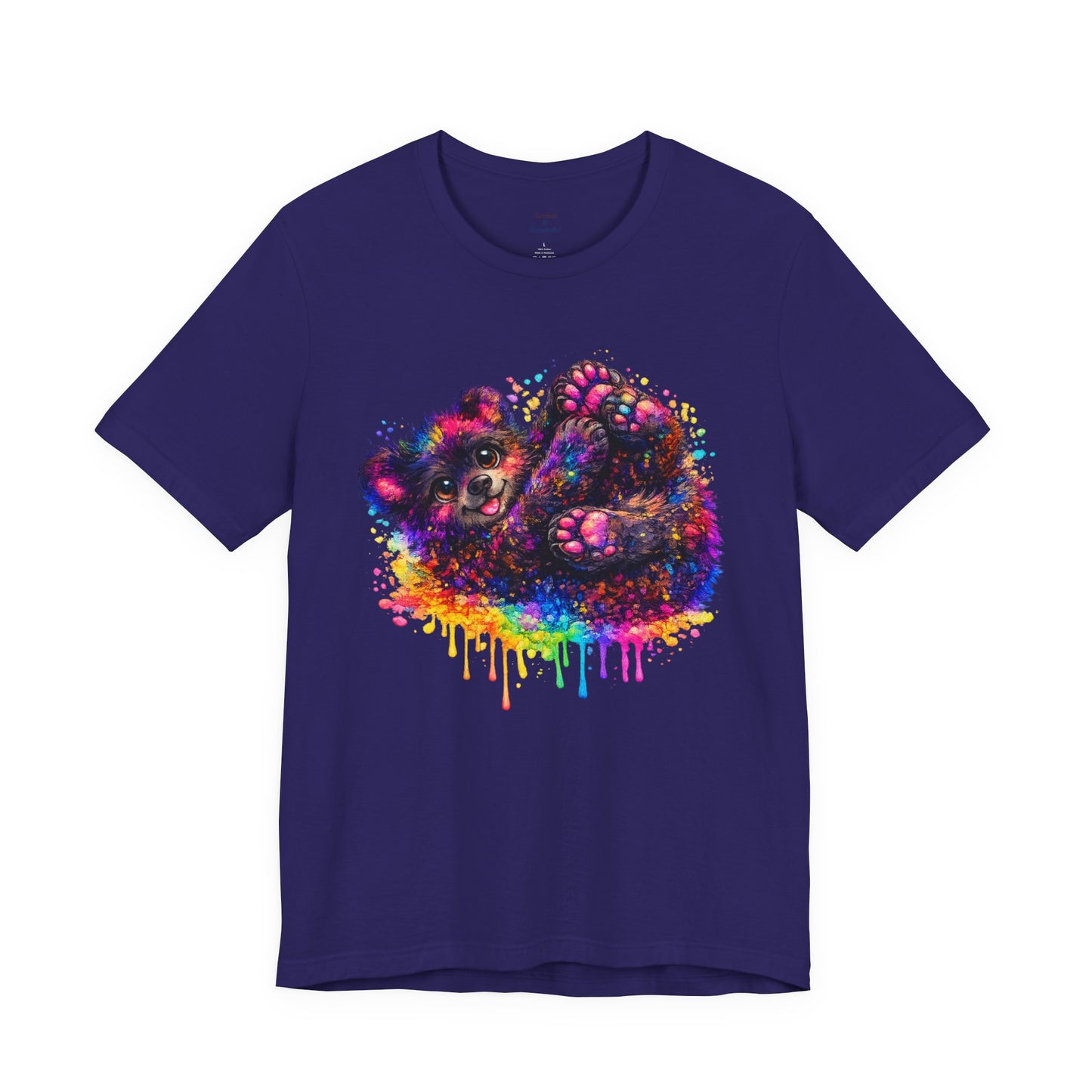 Watercolor Wildlife Bear Cub T-Shirt