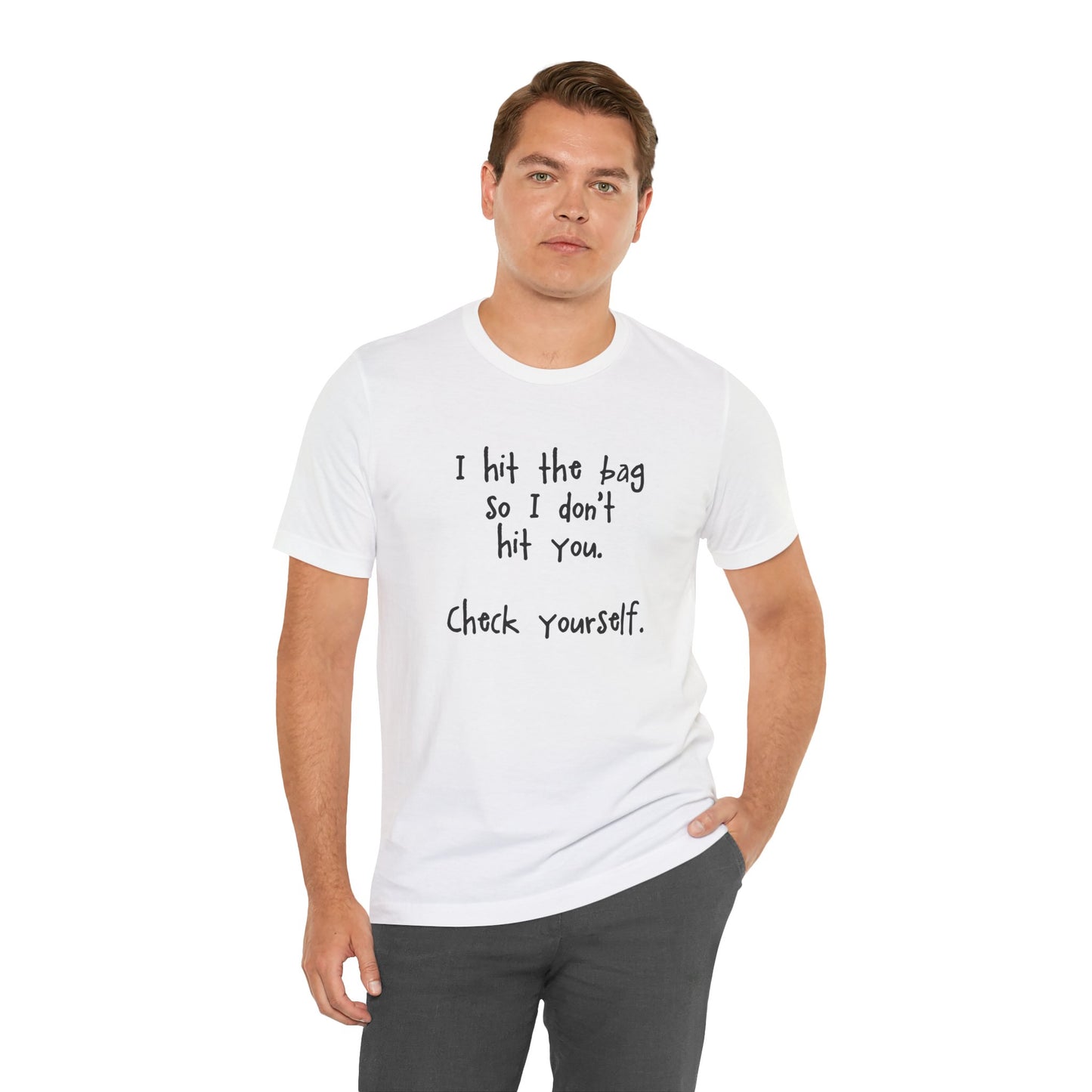"Check Yourself" Kickboxing Tee