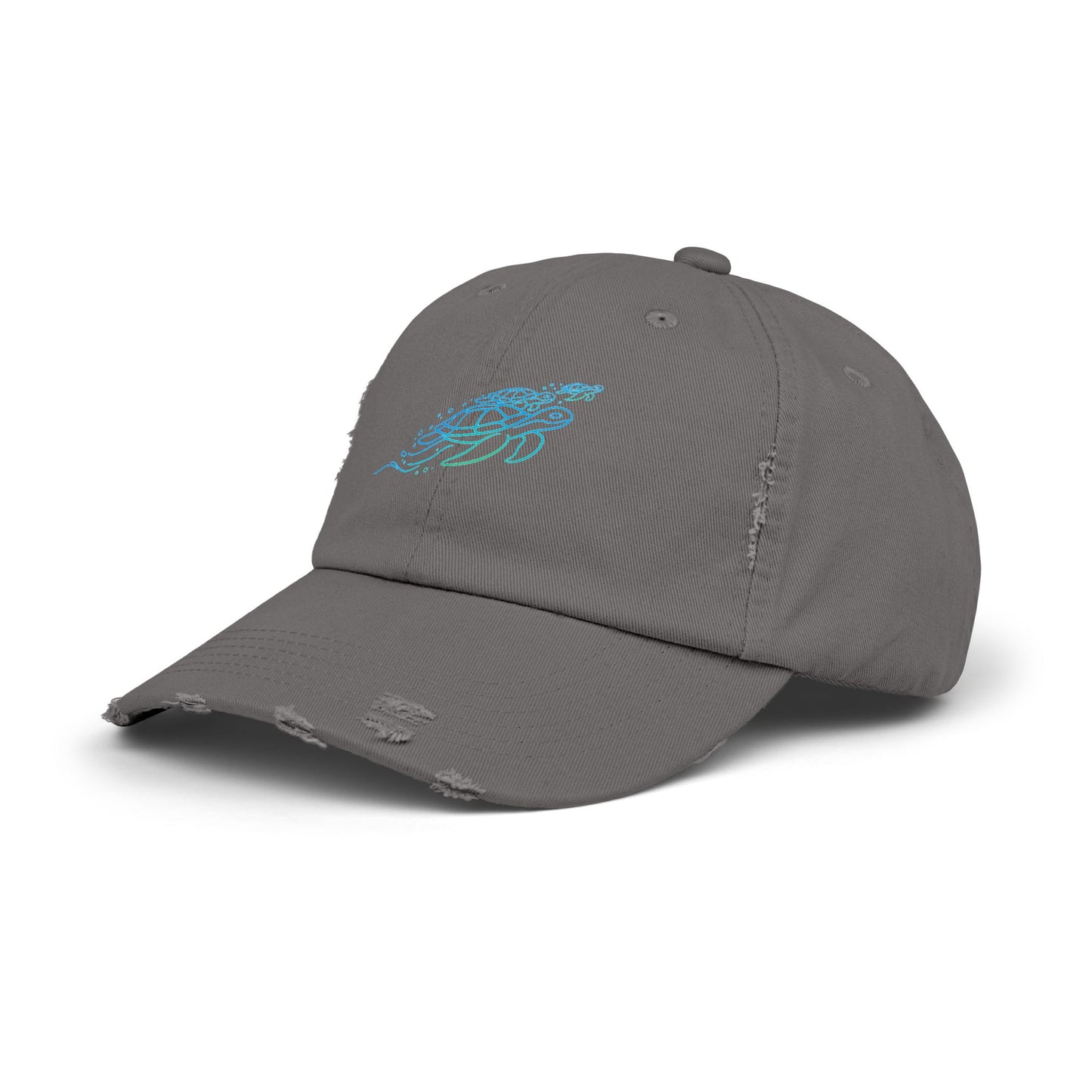 Swimming Sea Turtles | Distressed Cap