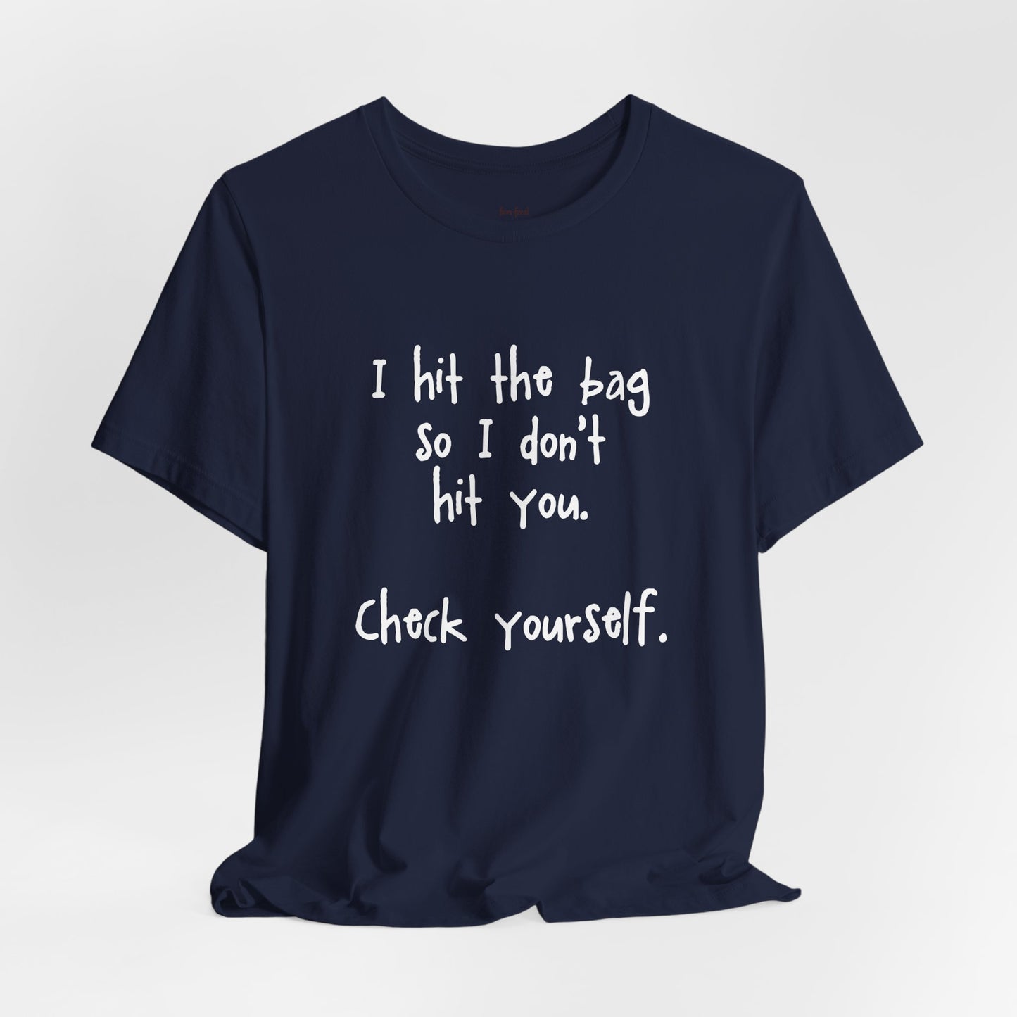 "Check Yourself" Kickboxing Tee