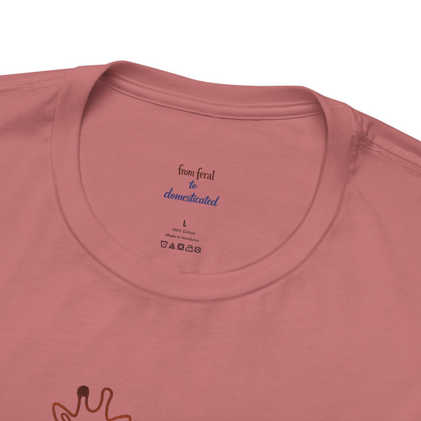 Giraffe Sunset Tee — Minimal Line Art Safari T-Shirt