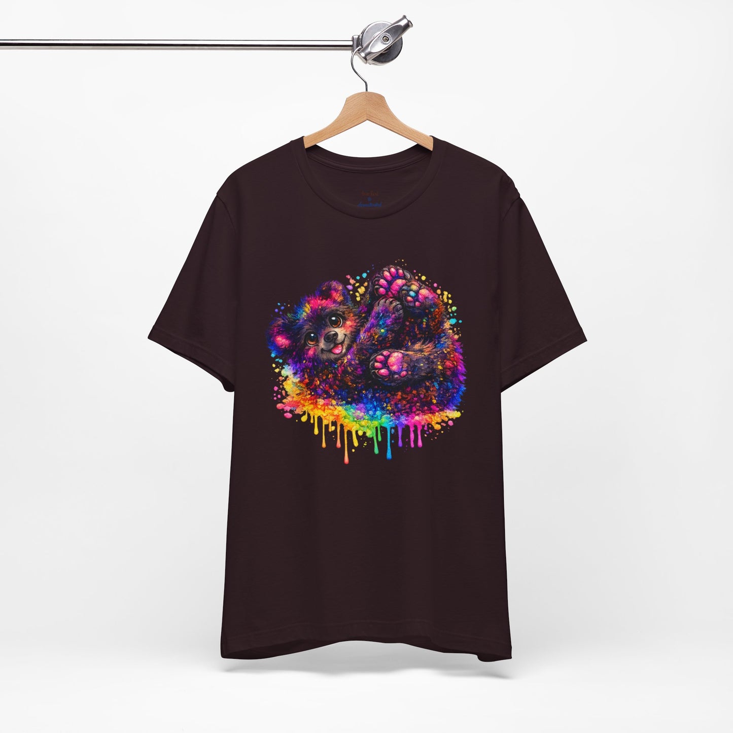 Watercolor Wildlife Bear Cub T-Shirt