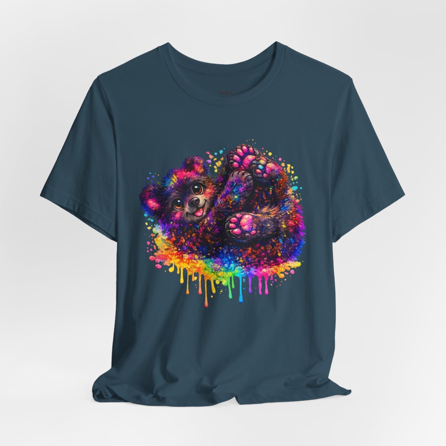 Watercolor Wildlife Bear Cub T-Shirt