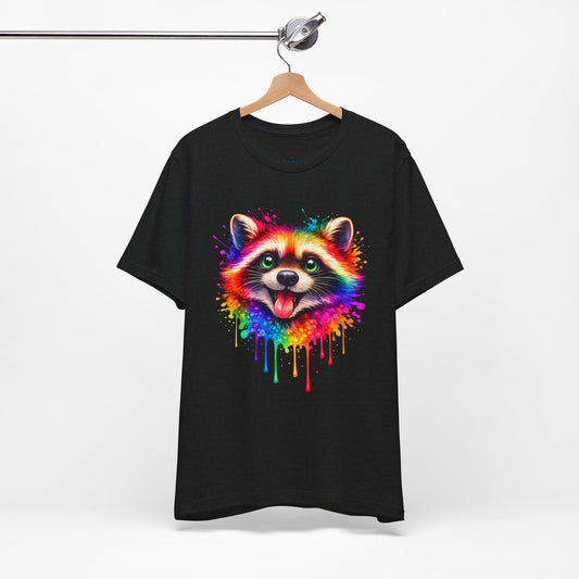 Watercolor Wildlife Raccoon T-Shirt