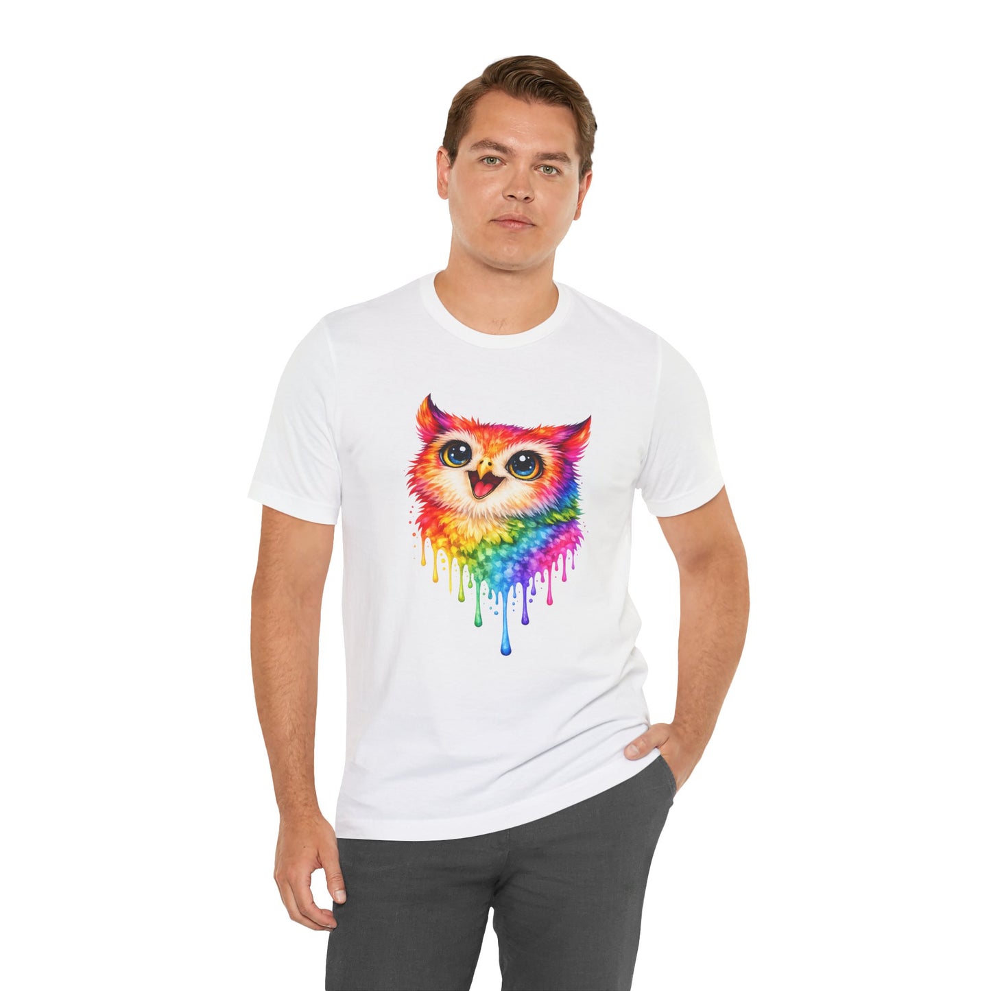 Watercolor Wildlife Owl T-Shirt