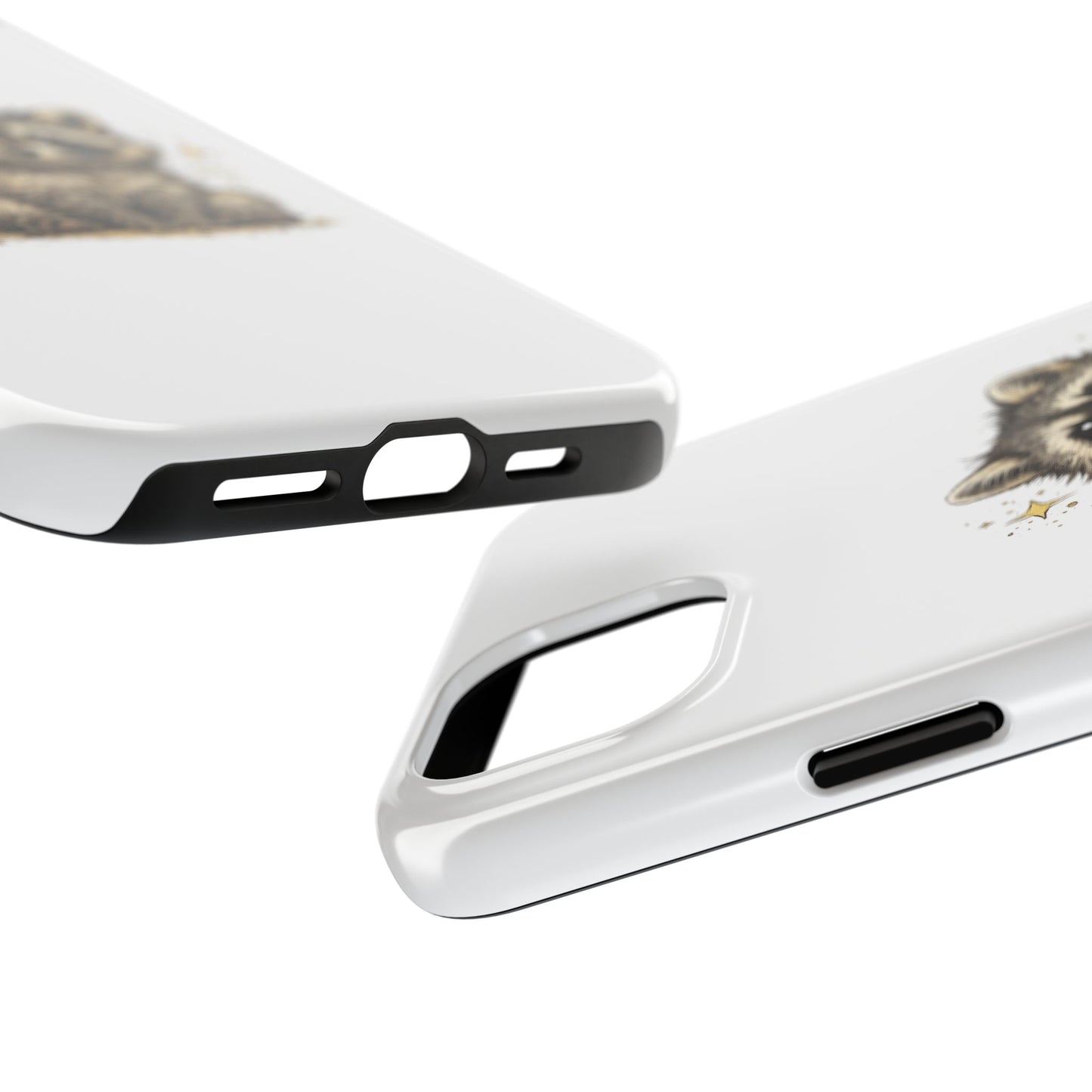 Sweet & Savage Raccoon Phone Case — Tough & Cute Protective Phone Cover