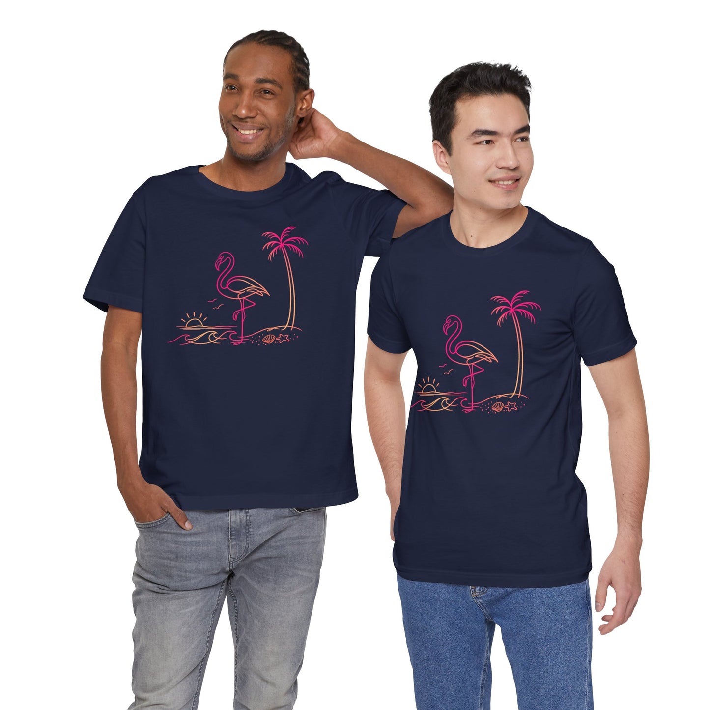 Flamingo Wild Lines T-Shirt