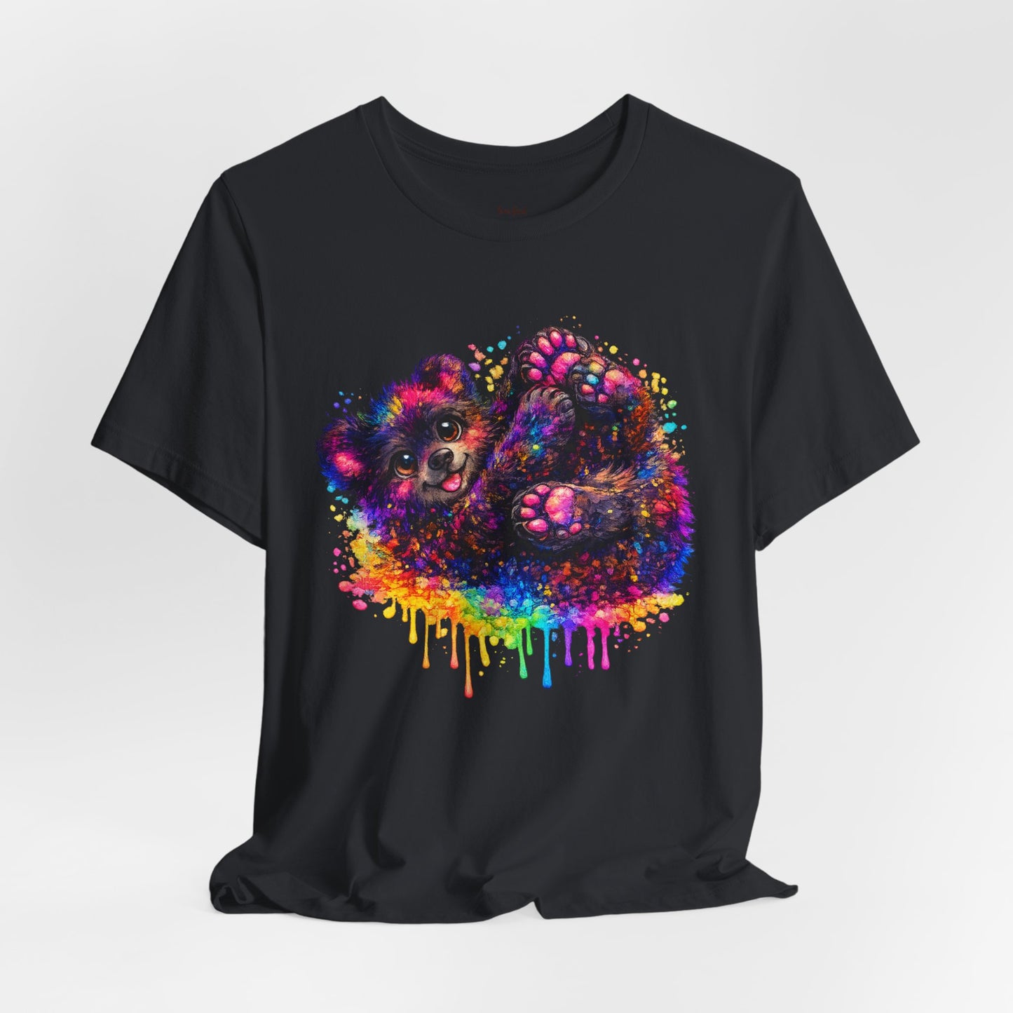 Watercolor Wildlife Bear Cub T-Shirt