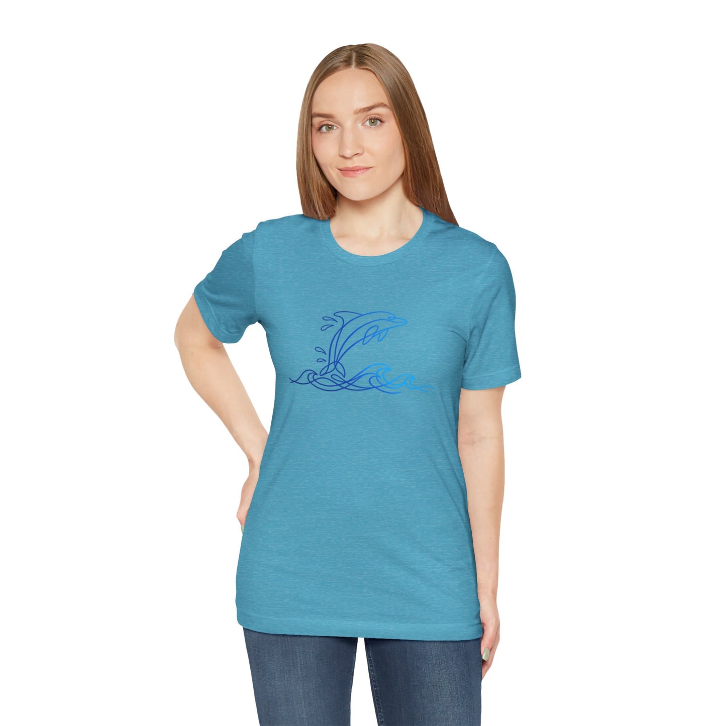 Dolphin Wild Lines T-Shirt