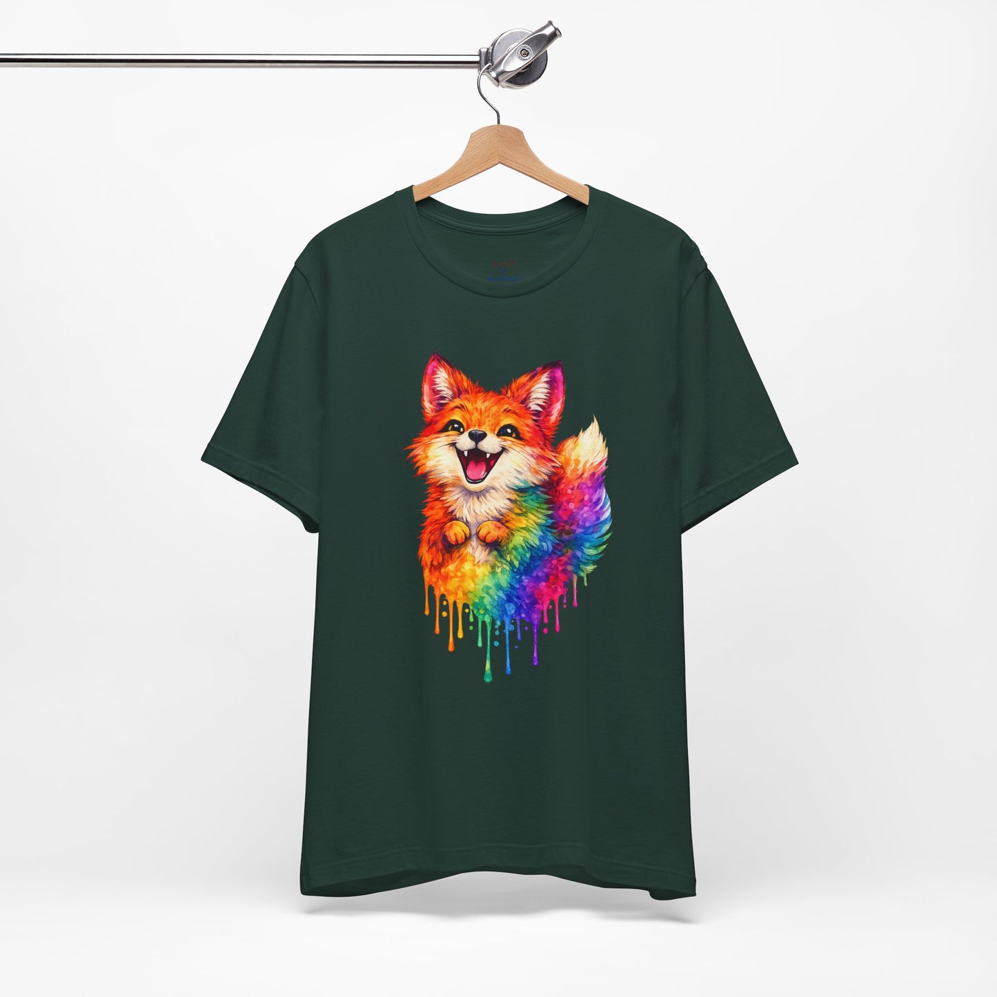 Watercolor Wildlife Fox T-Shirt