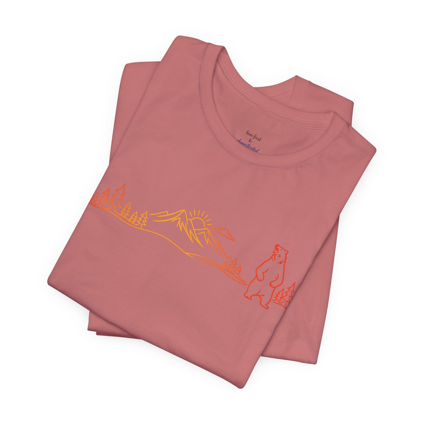 Standing Bear Mountain Scene Tee