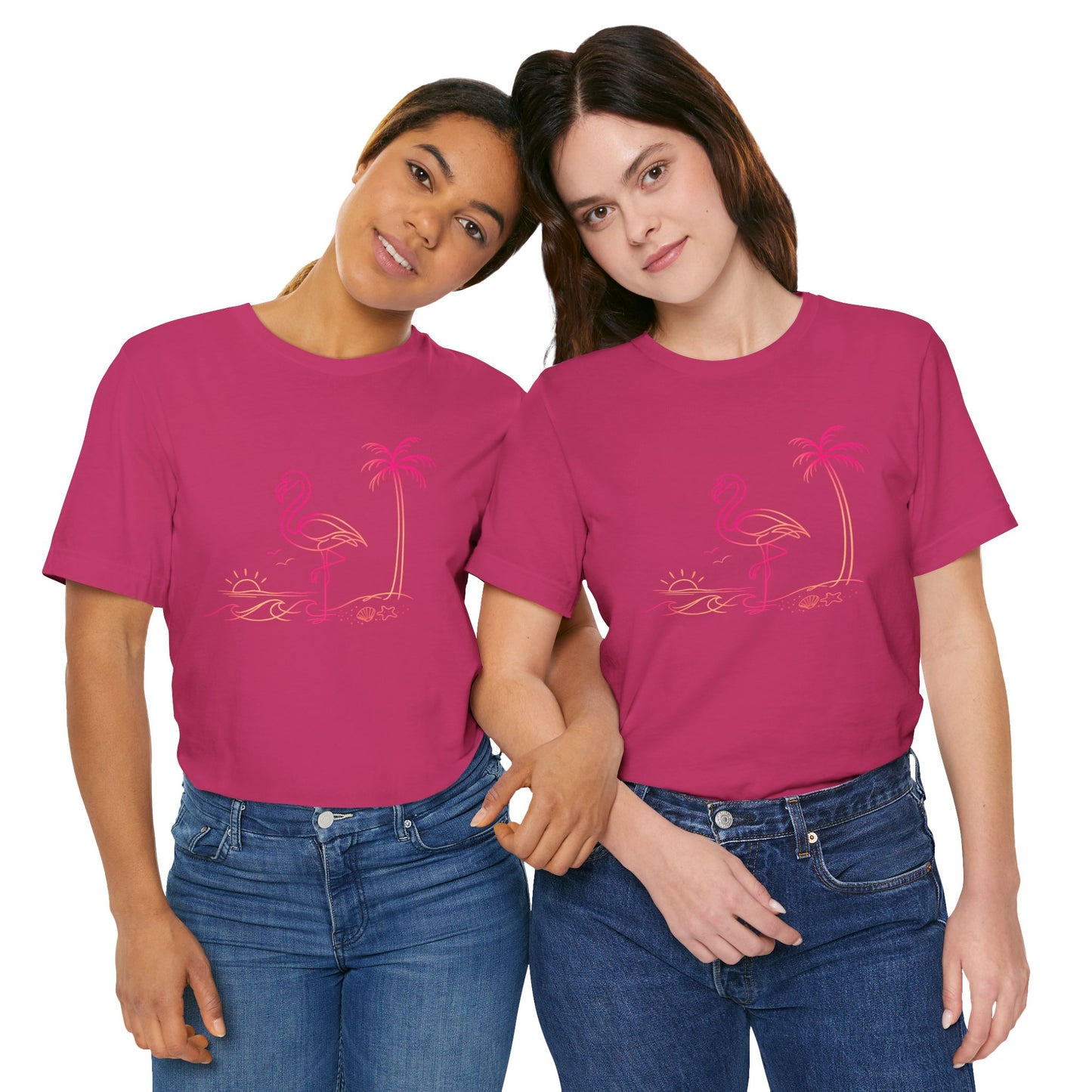 Flamingo Wild Lines T-Shirt