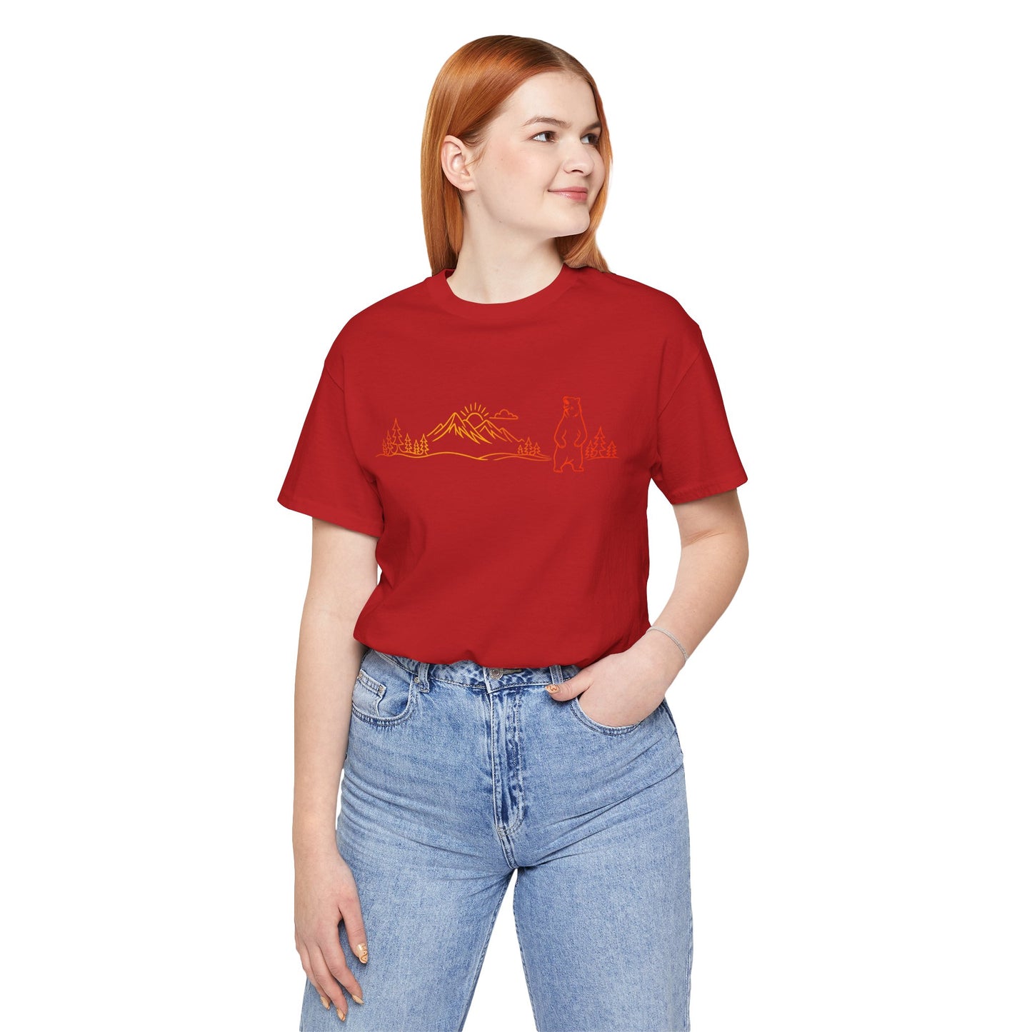 Standing Bear Mountain Scene Tee
