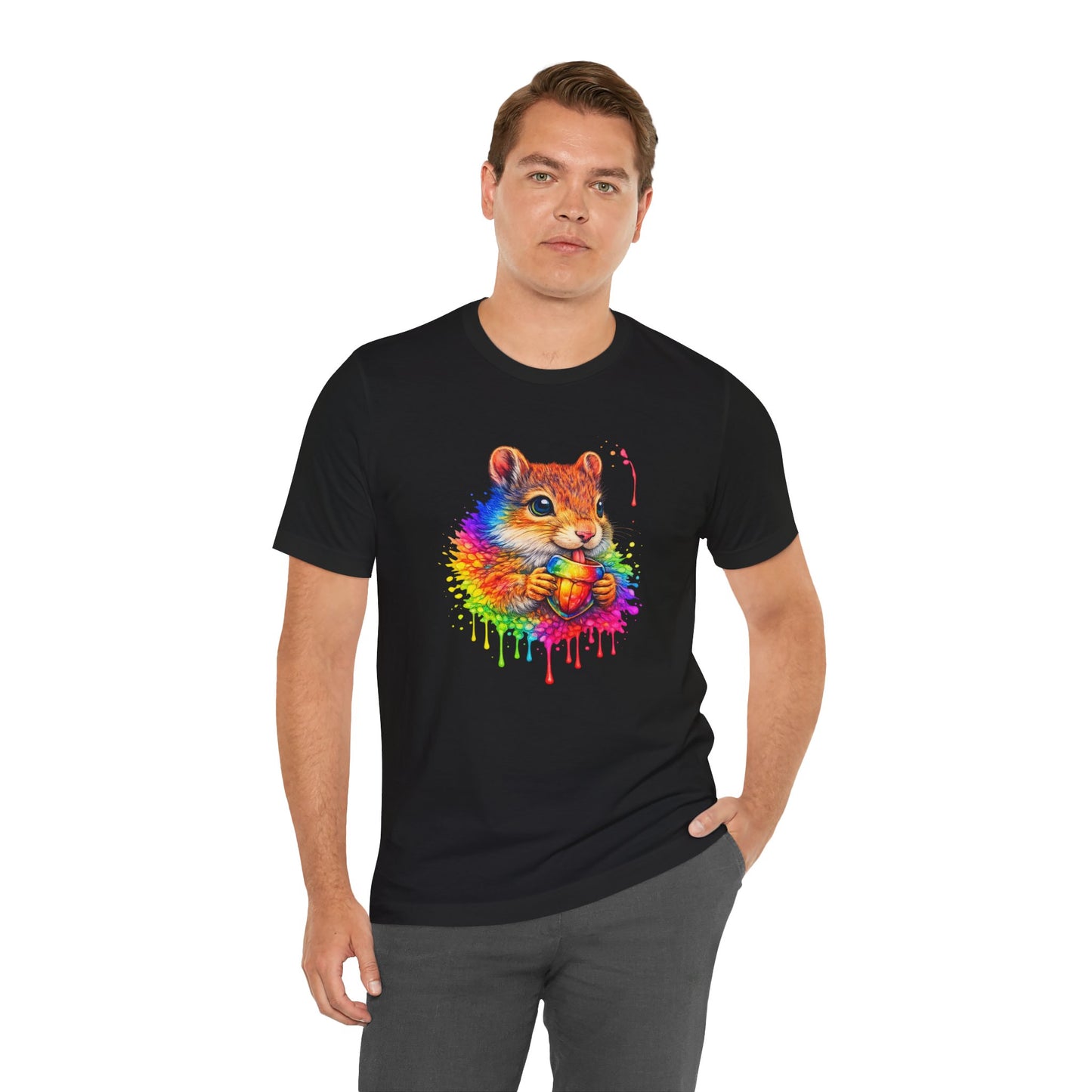 Watercolor Wildlife Squirrel T-Shirt