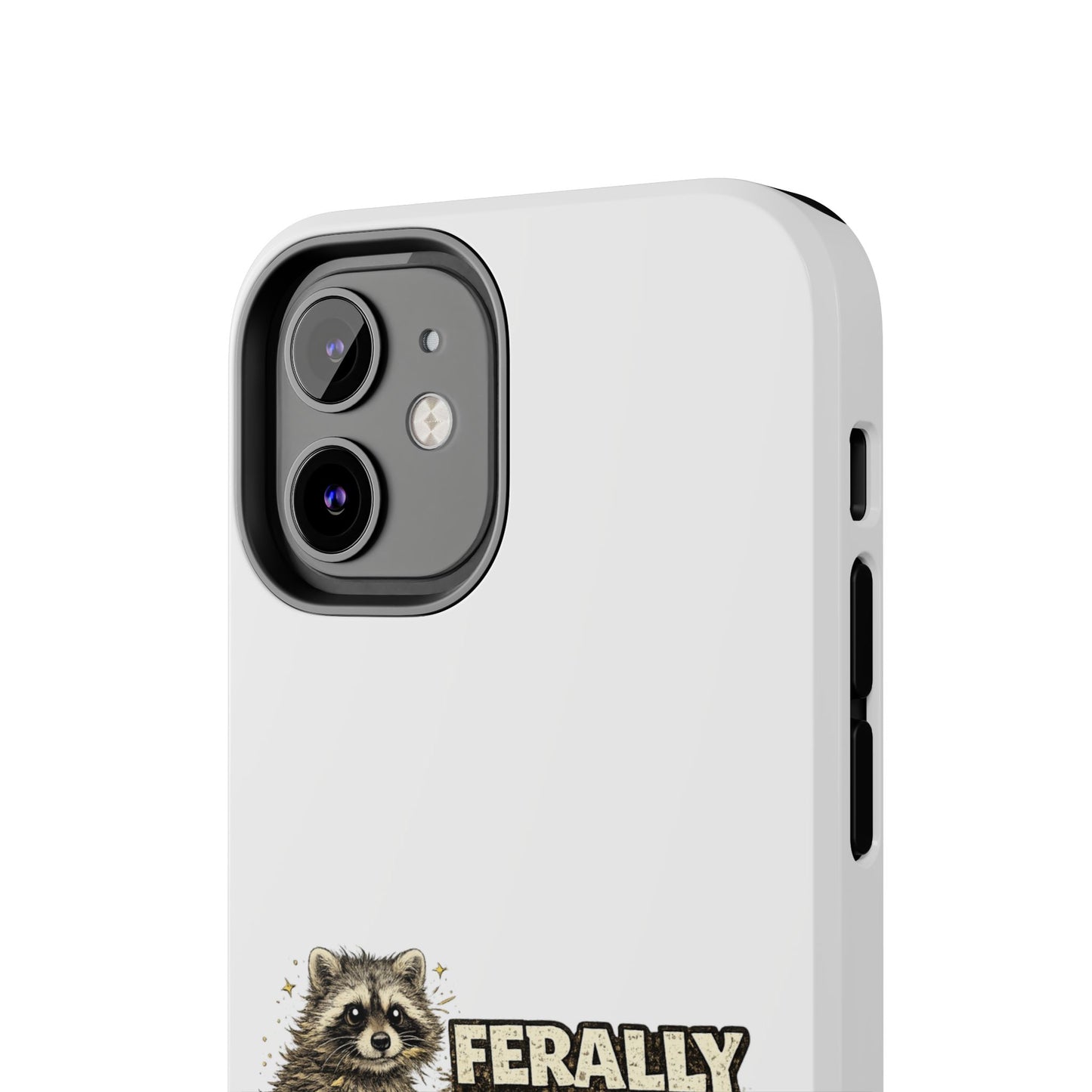 Ferally Raccoon Phone Case — Tough & Cute Protective Phone Cover