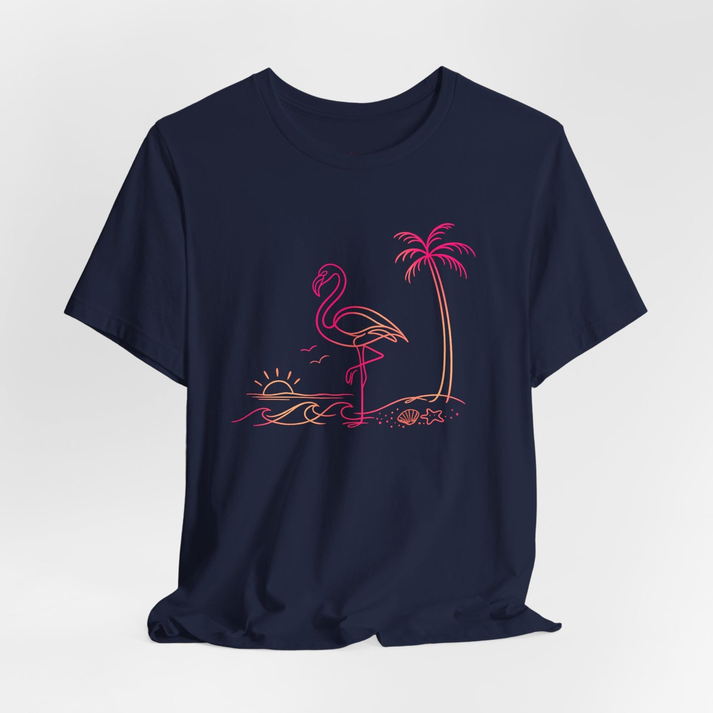 Flamingo Wild Lines T-Shirt