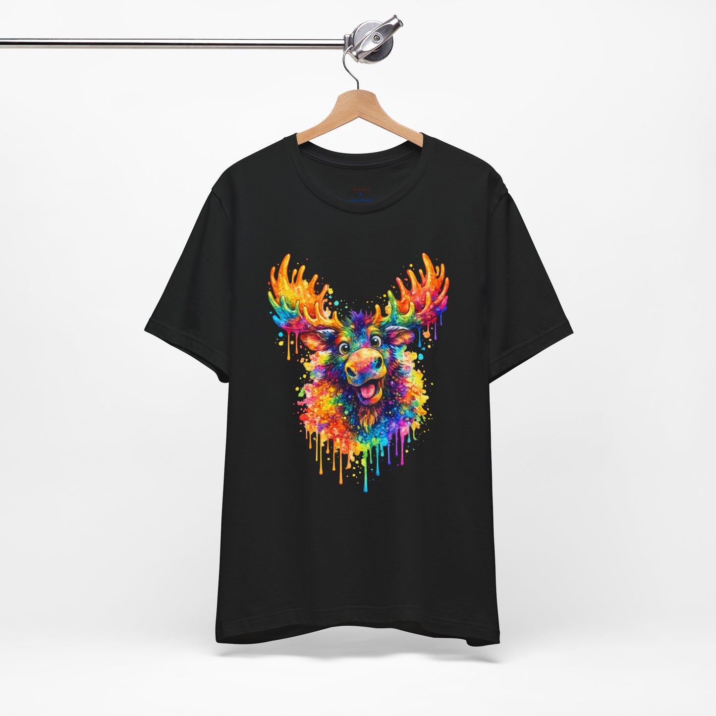 Watercolor Wildlife Moose T-Shirt