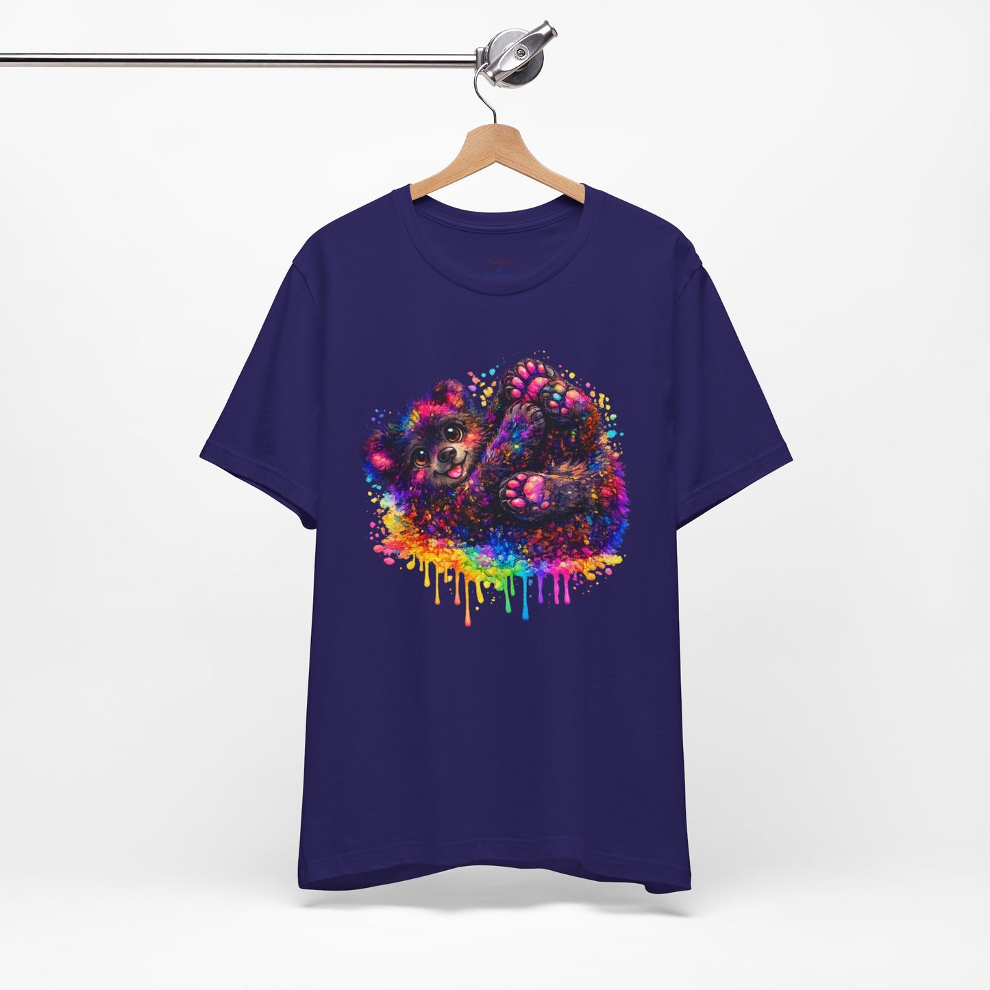 Watercolor Wildlife Bear Cub T-Shirt