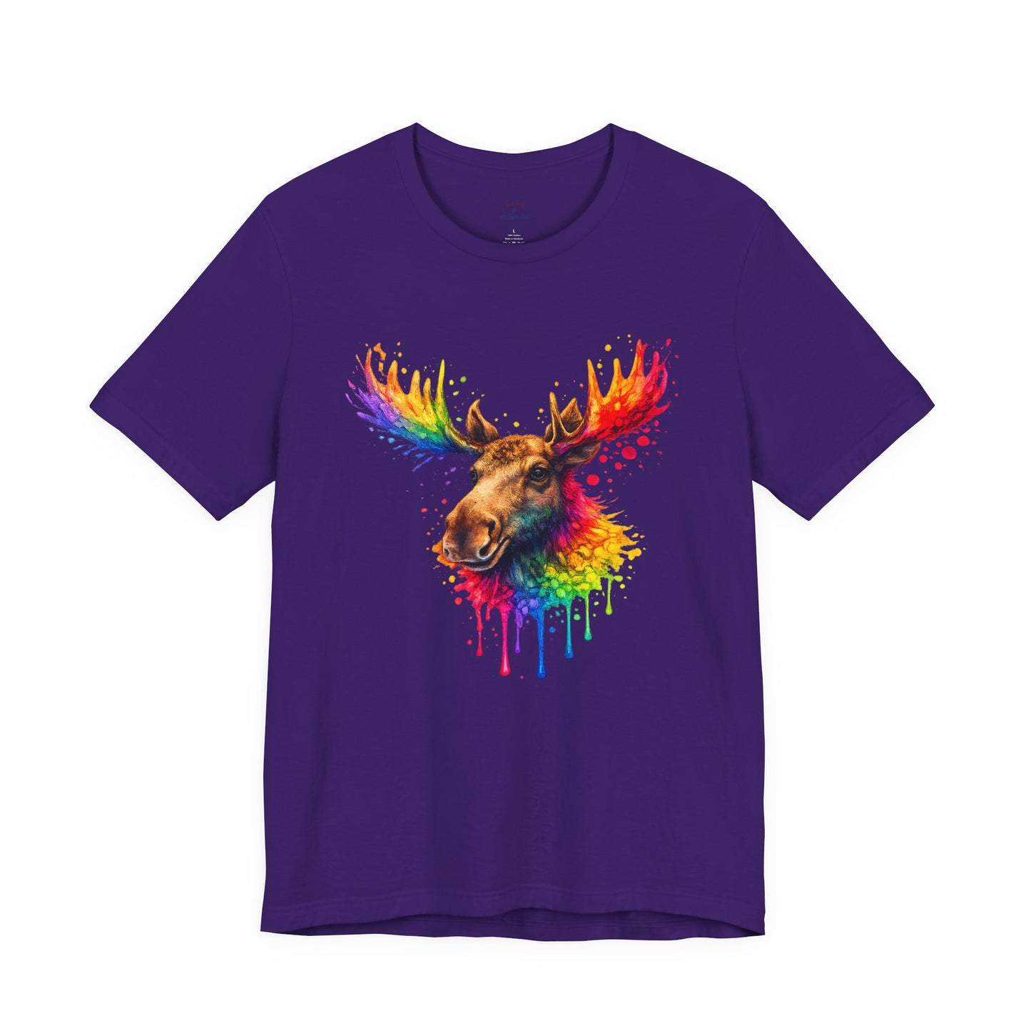 Watercolor Wildlife Moose T-Shirt