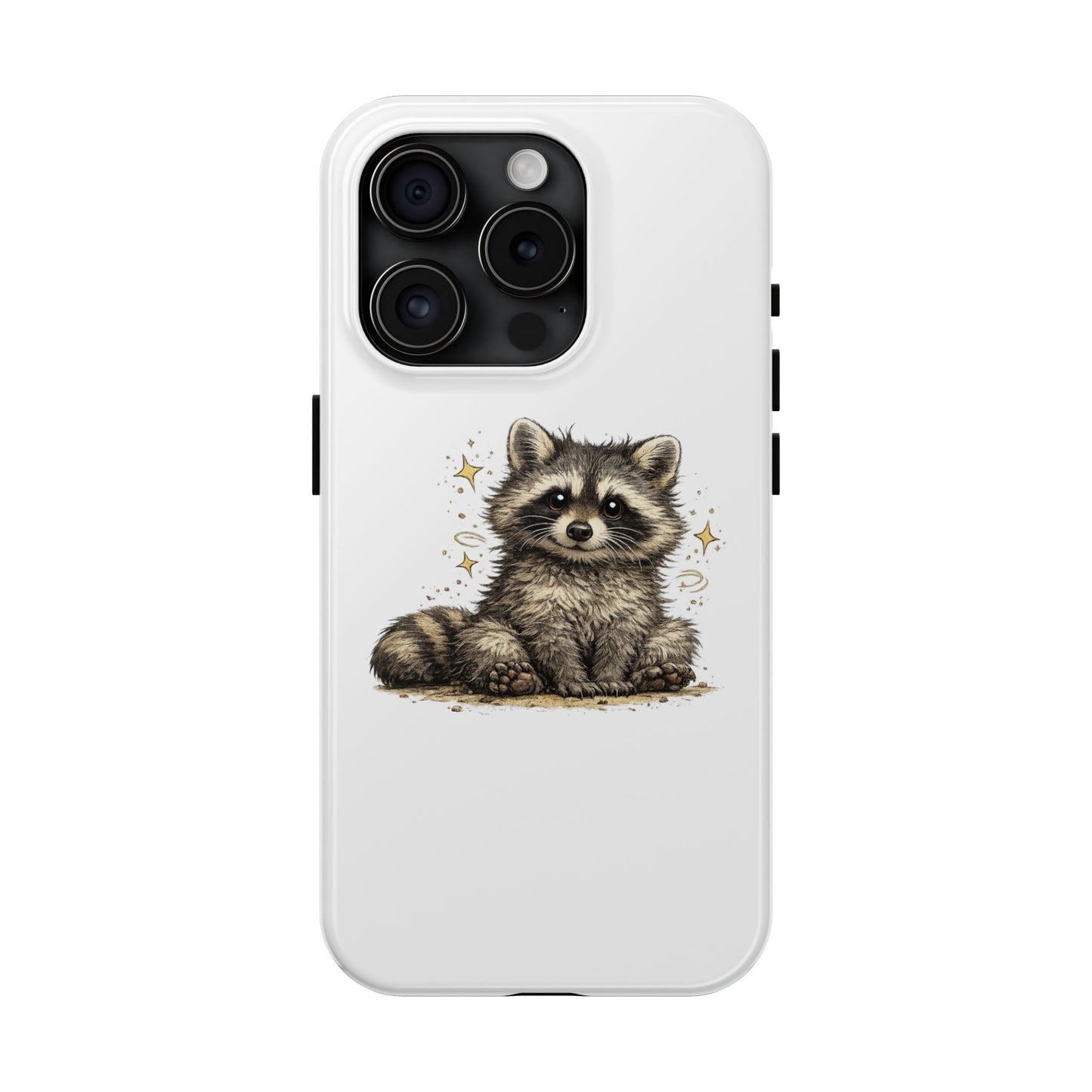 Sweet & Savage Raccoon Phone Case — Tough & Cute Protective Phone Cover