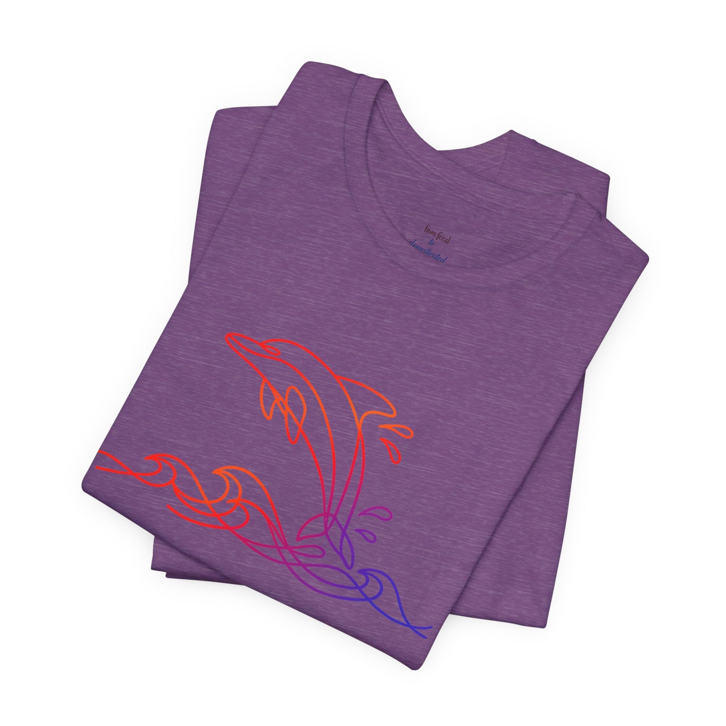 Dolphin Wild Lines T-Shirt