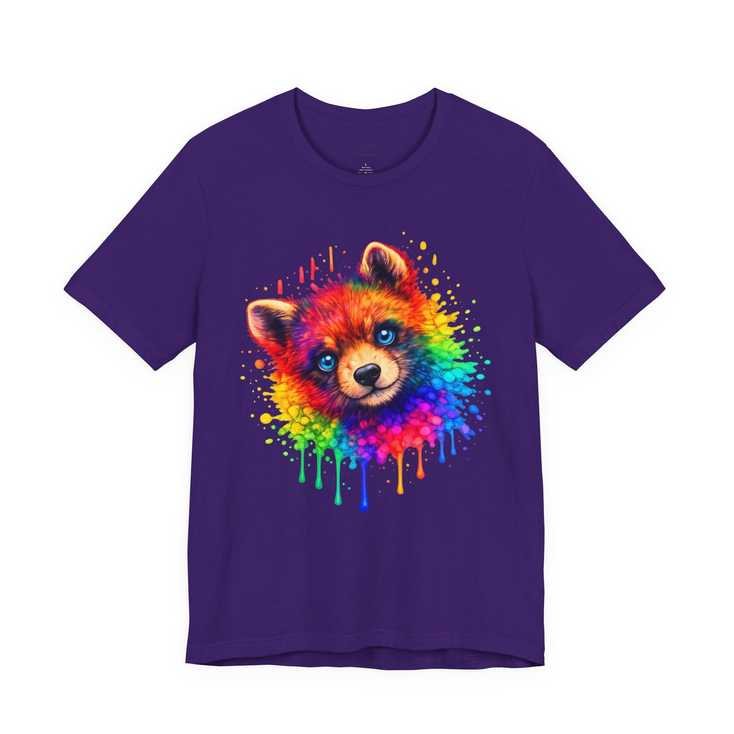 Watercolor Wildlife Bear Cub T-Shirt