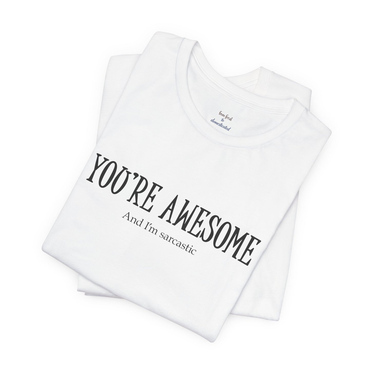 You're Awesome (And I'm Sarcastic) T-Shirt