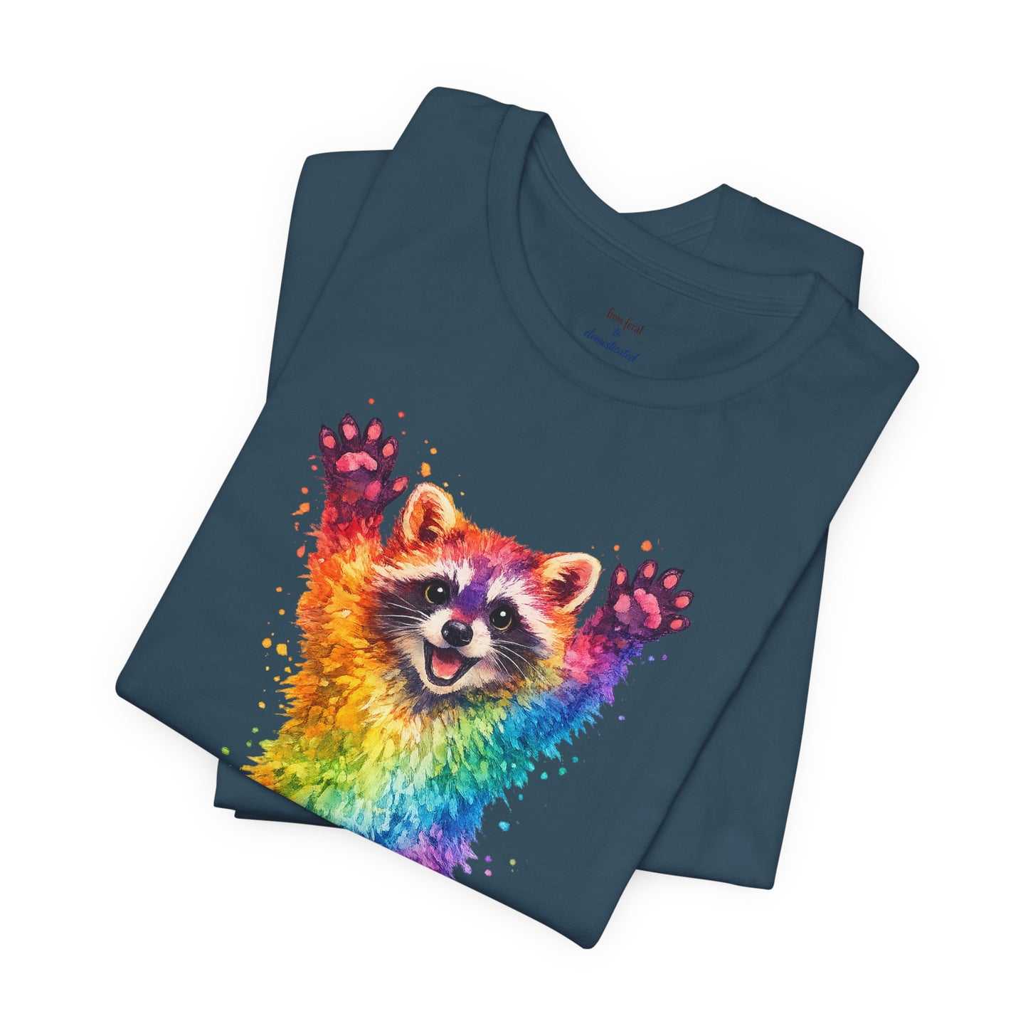 Watercolor Wildlife Raccoon T-Shirt