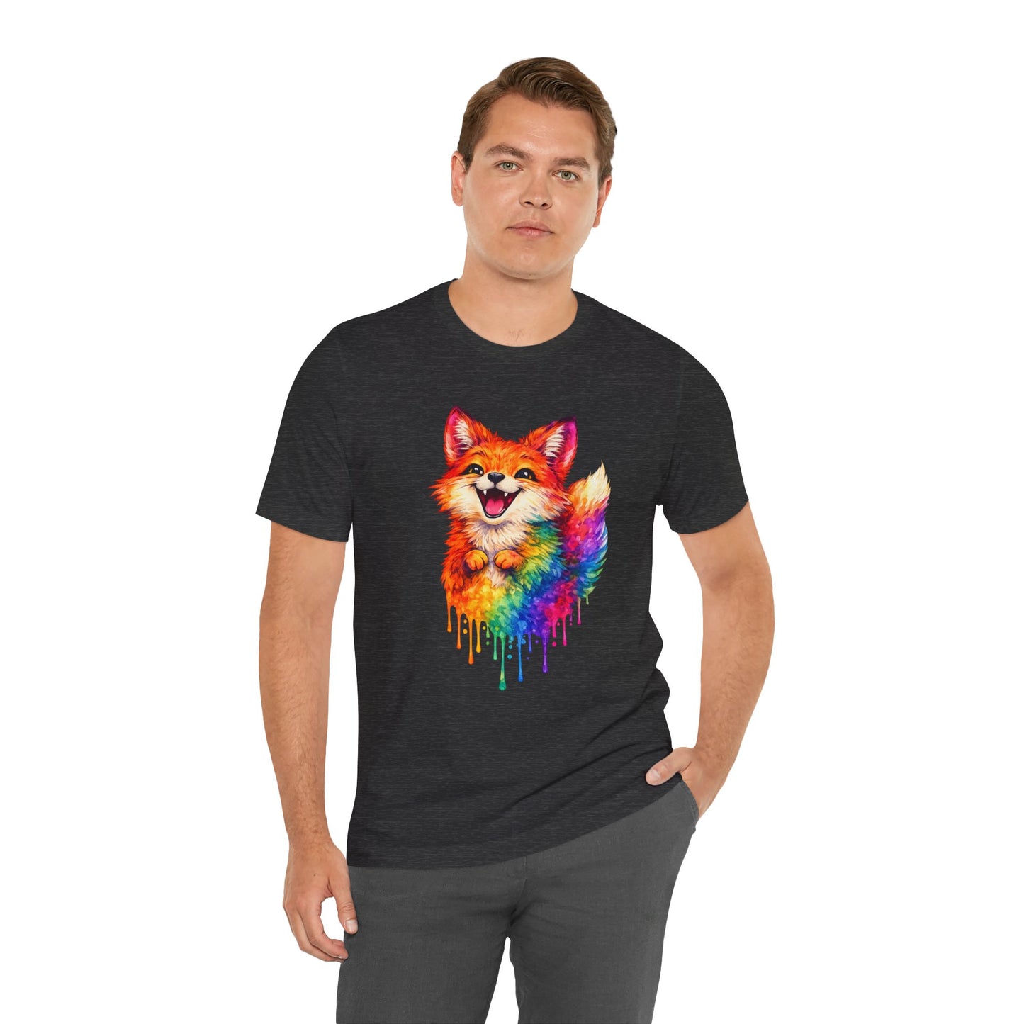 Watercolor Wildlife Fox T-Shirt