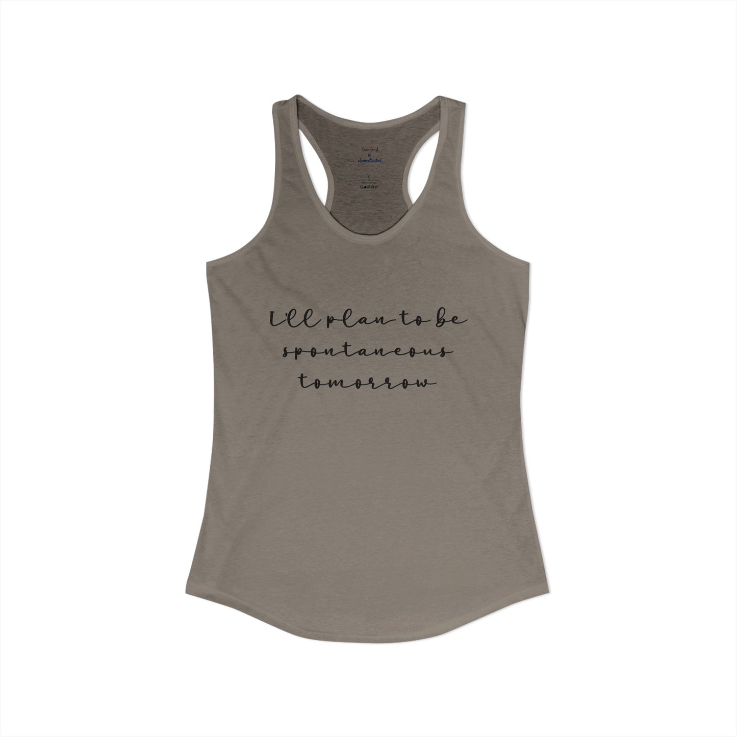 Spontaneous Racerback Tank