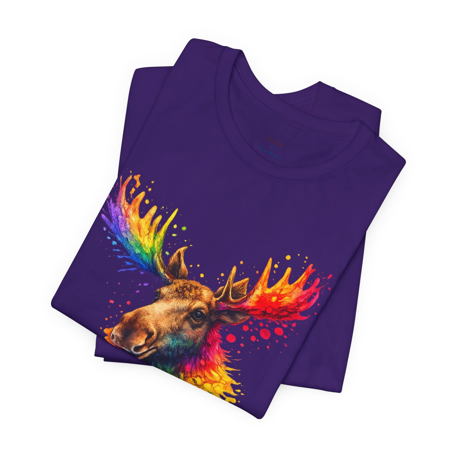 Watercolor Wildlife Moose T-Shirt