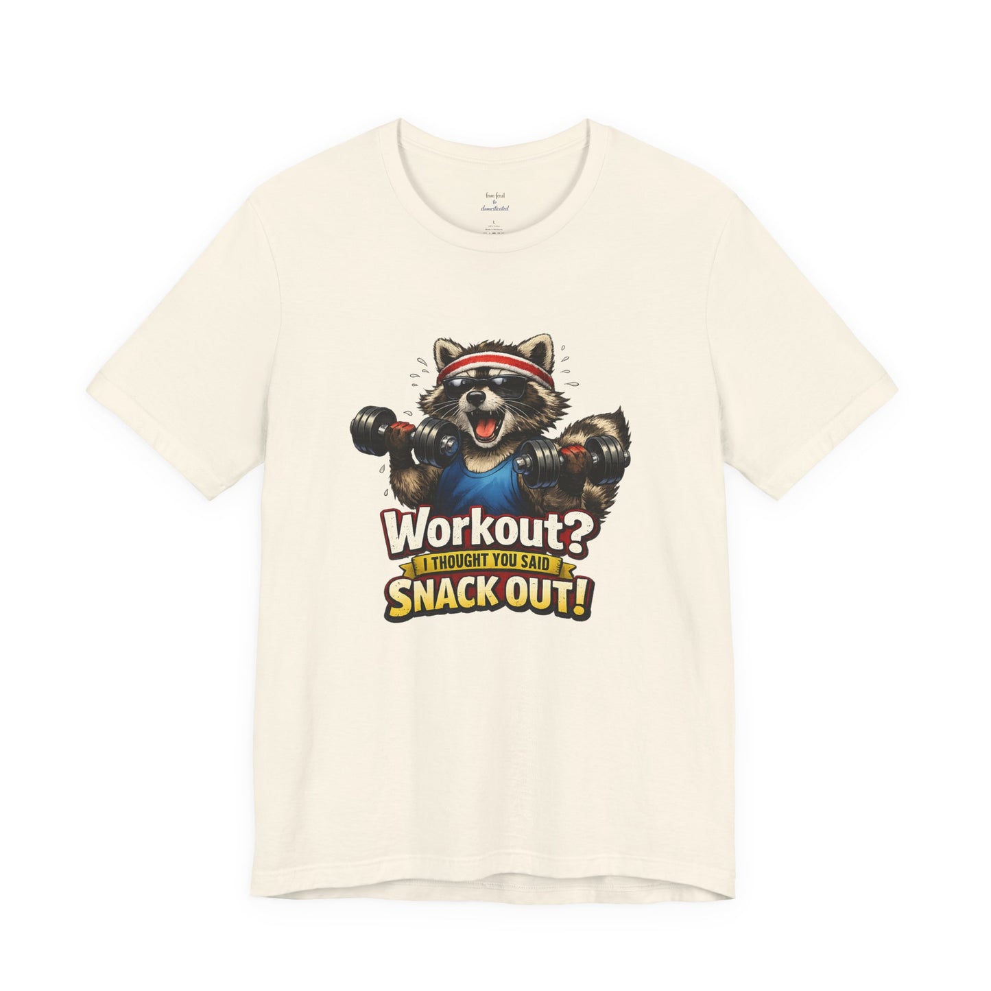 Snack Out Raccoon T-shirt