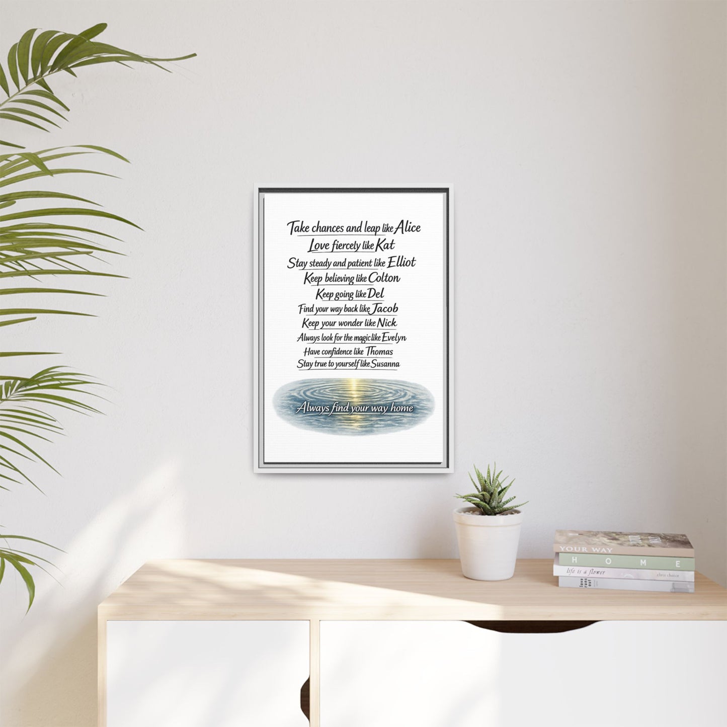 Find Your Way | Matte Canvas, Framed
